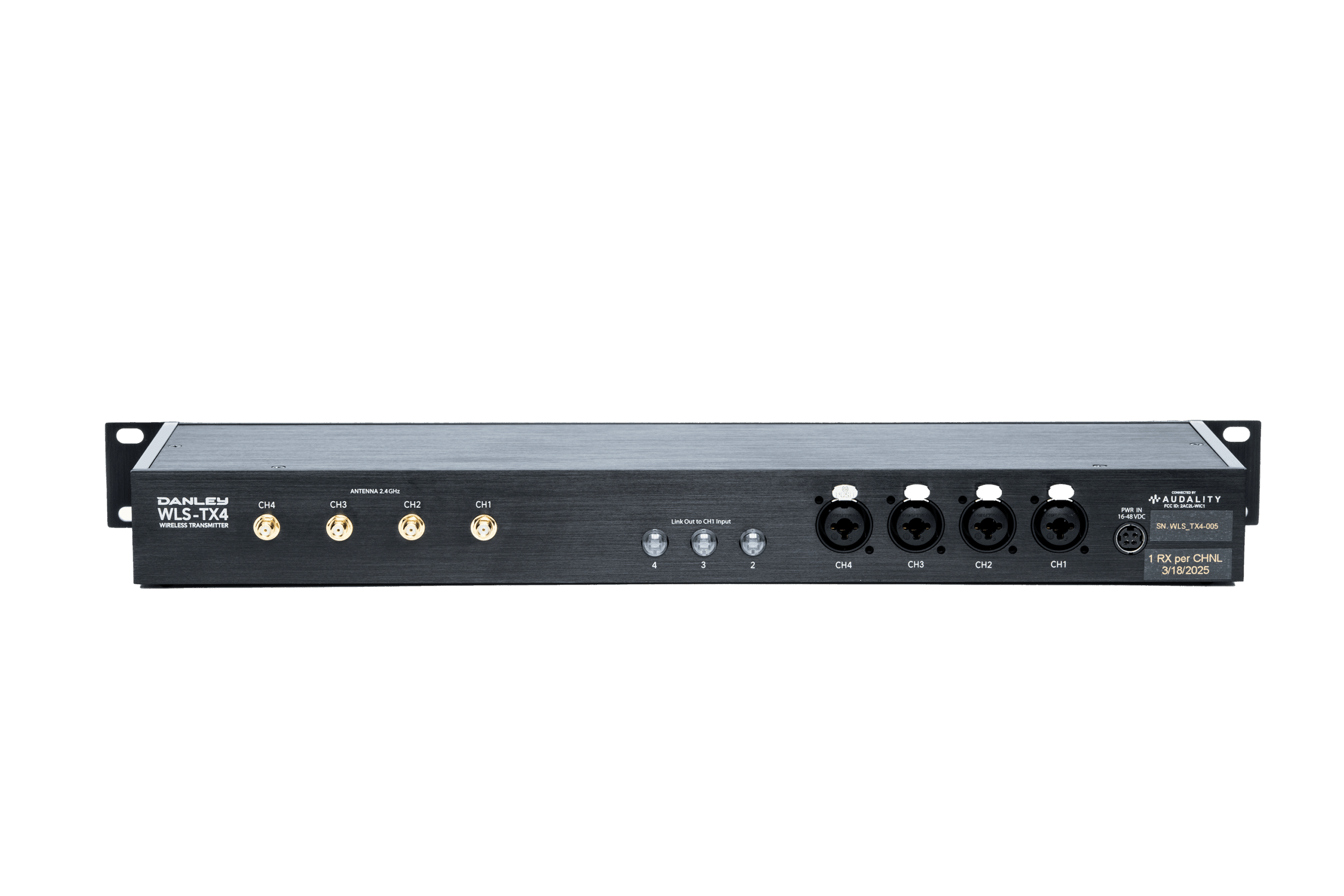 Danley WLS-TX4 (panneau arrière)
