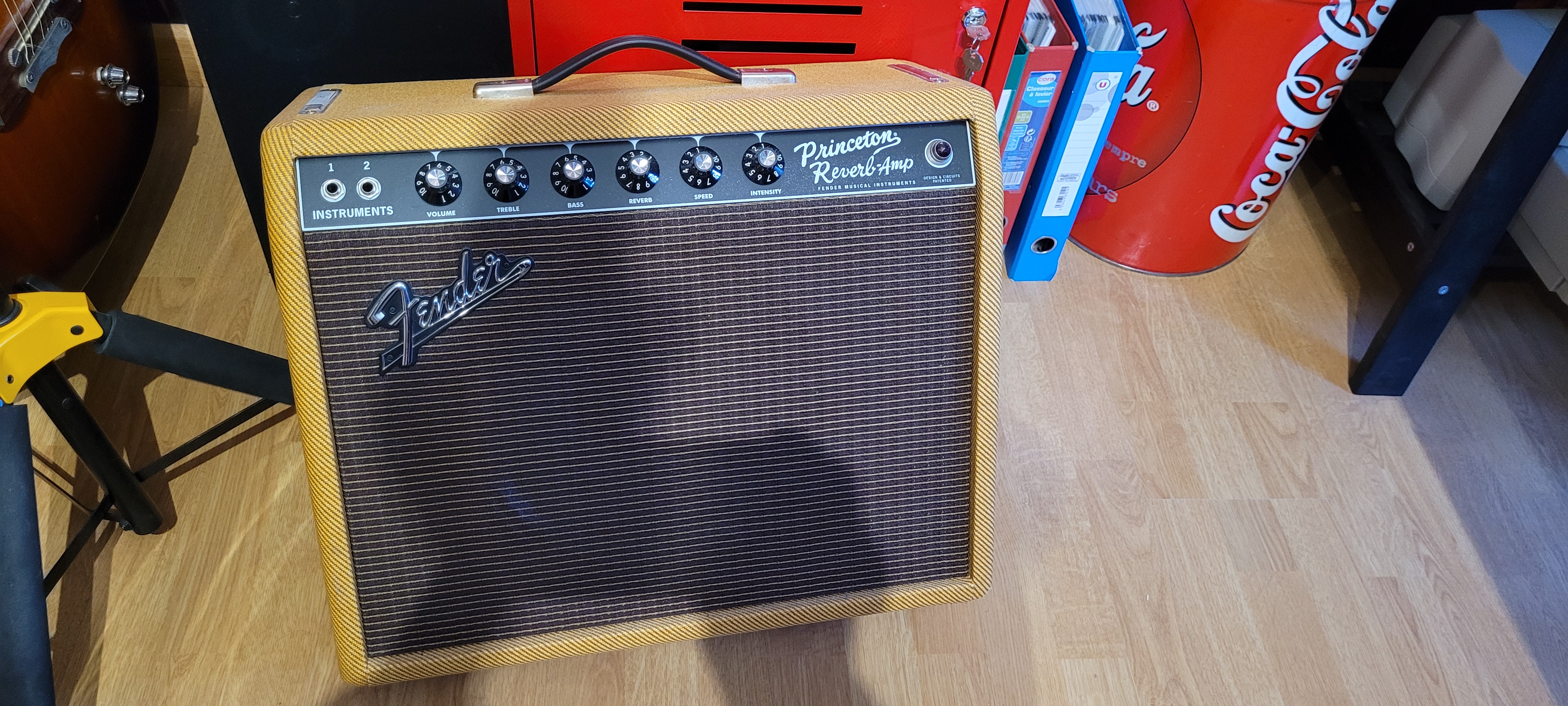 Vends Ampli Princeton Tweed Trémolo Reverb 12 W comme neuf