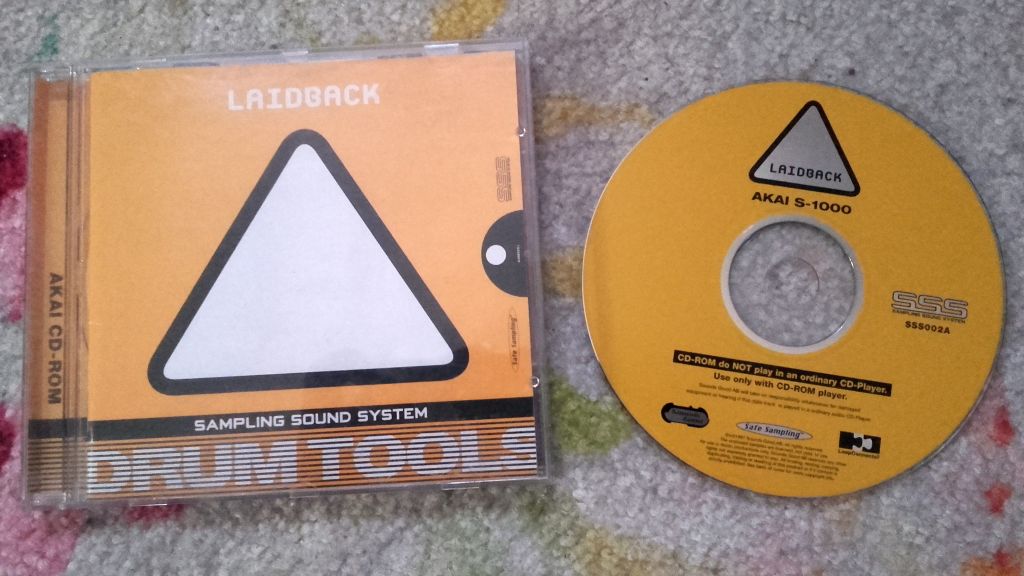Laidback - Drum Tools — CD au format Akai