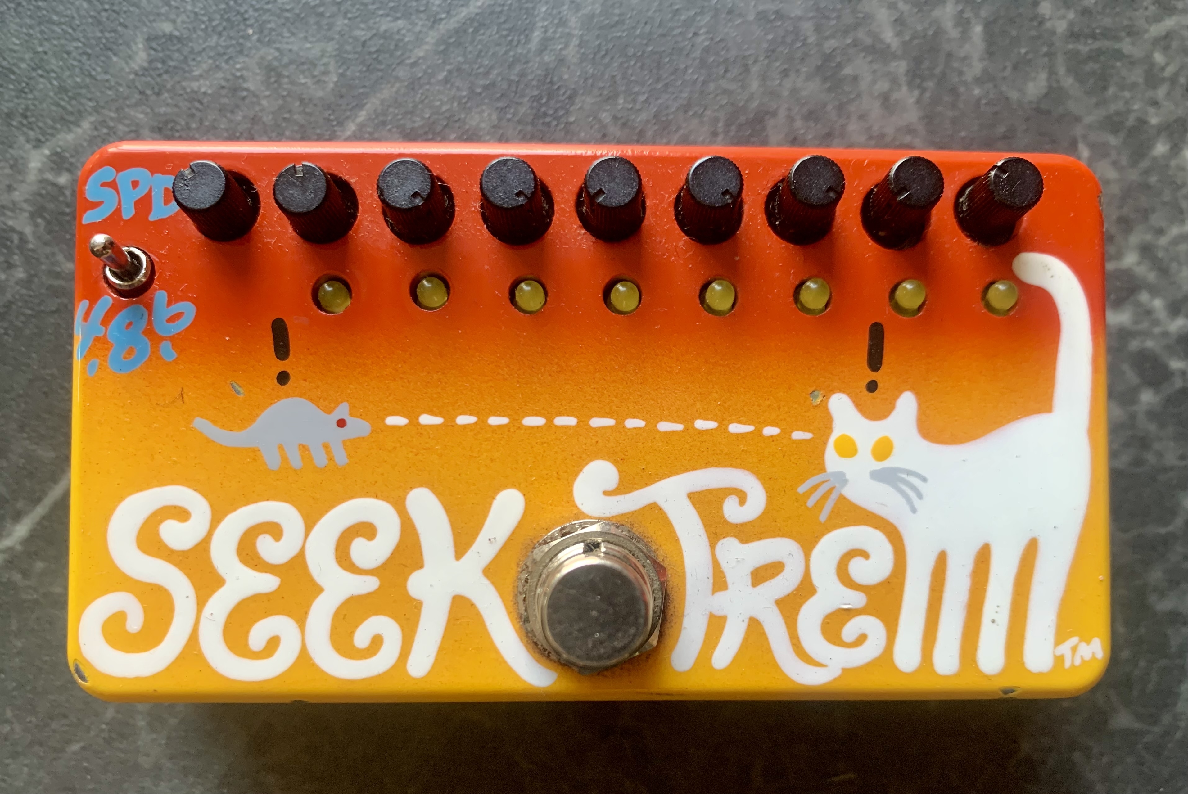 Zvex Seek Trem Hand painted