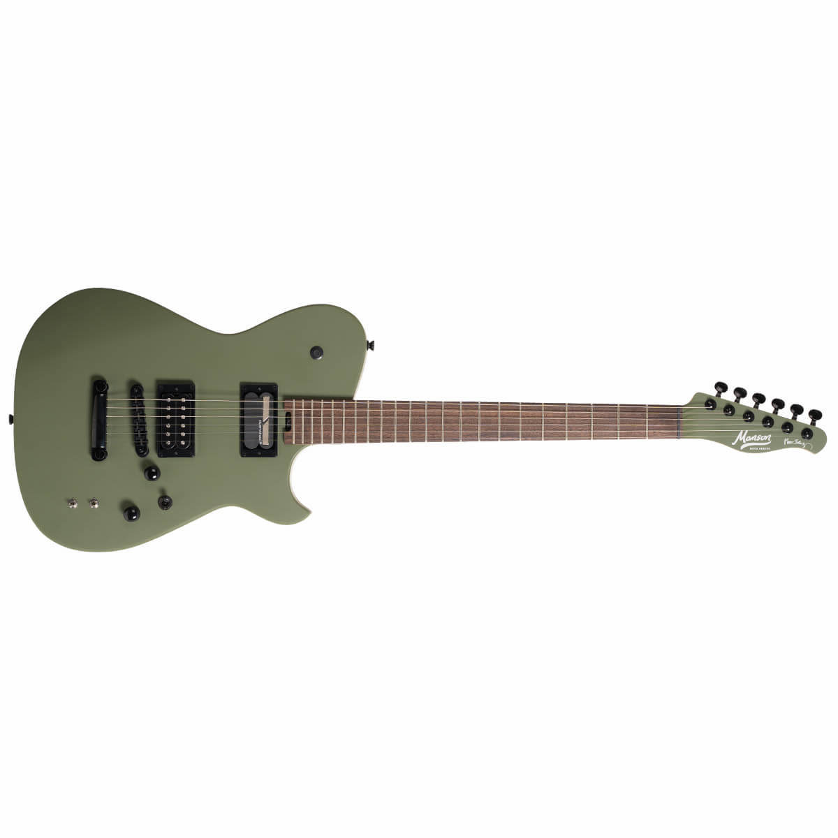 Manson Guitars MBM-2H Sustainiac : MBM-2H SustainiacOliveGreen