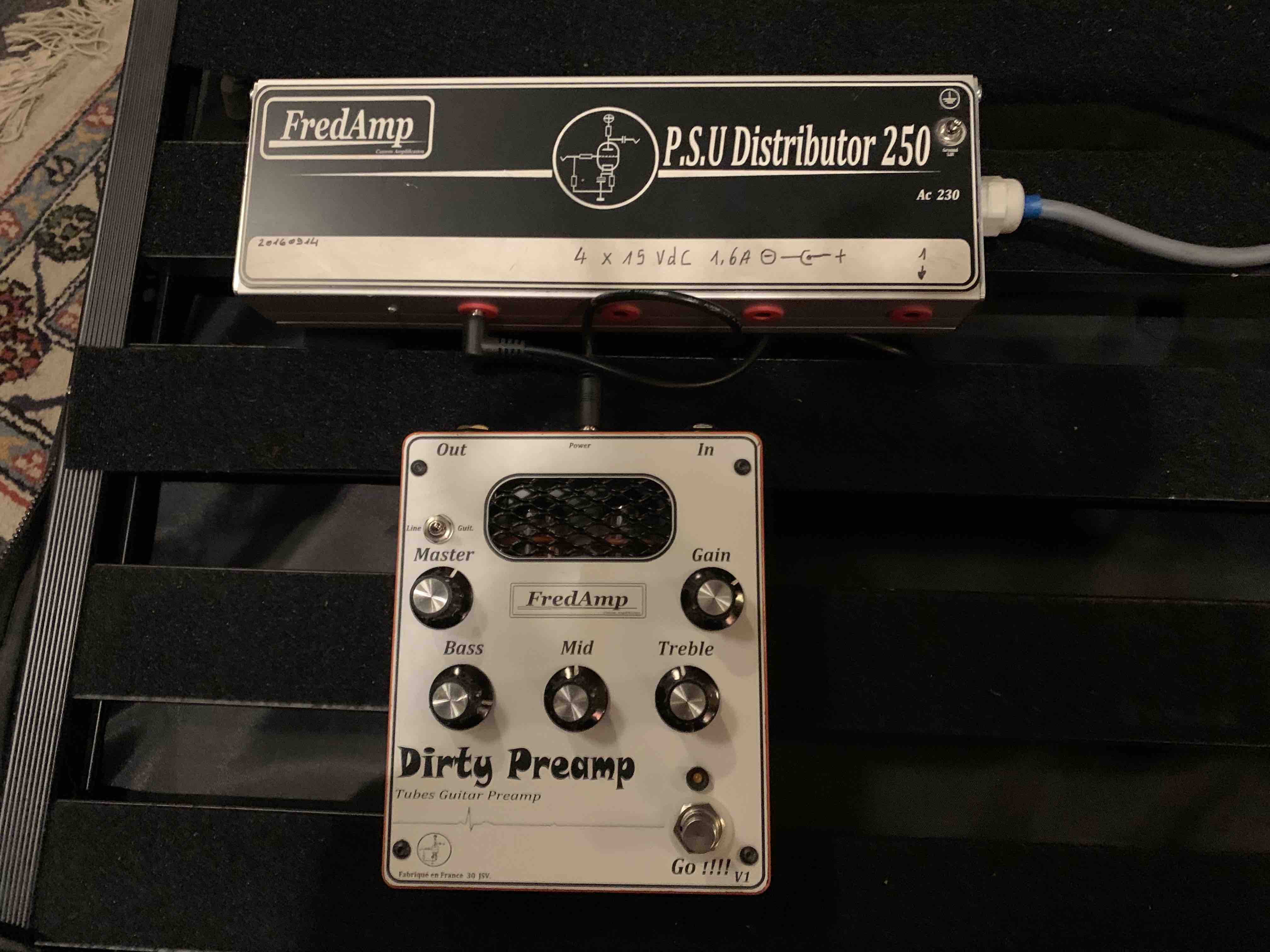 vends FredAmp Dirty Preamp