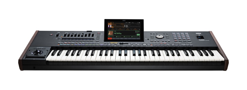 Vds Clavier Arrangeur Korg PA5X 61T Avec Pied Comme Neuf