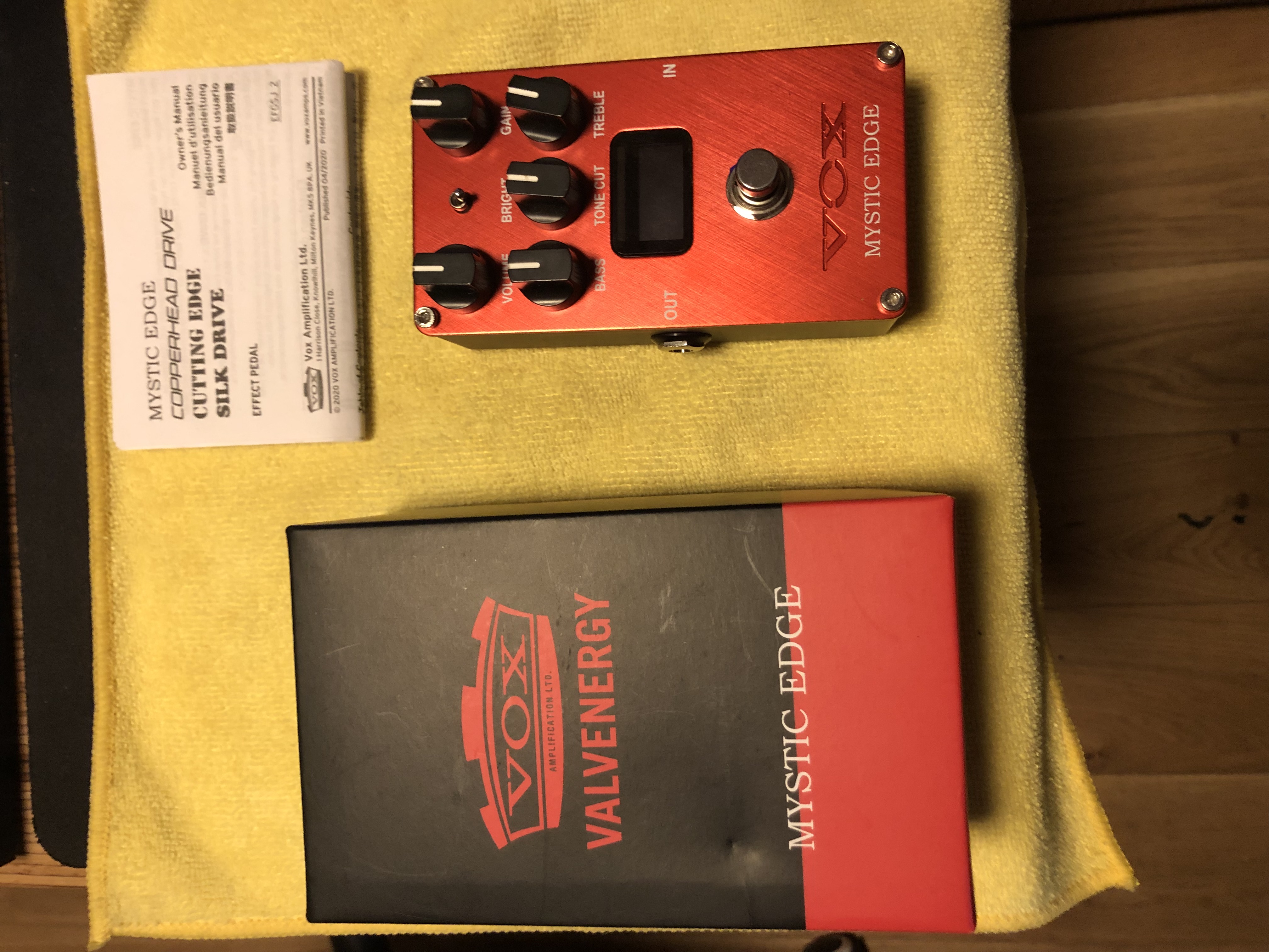 Vends vox mystic edge