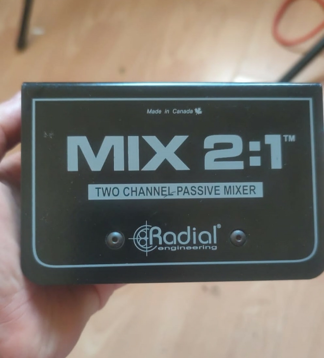 Radial engineering mix 2:1