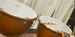 2 Timbales Premier en fibre de verre