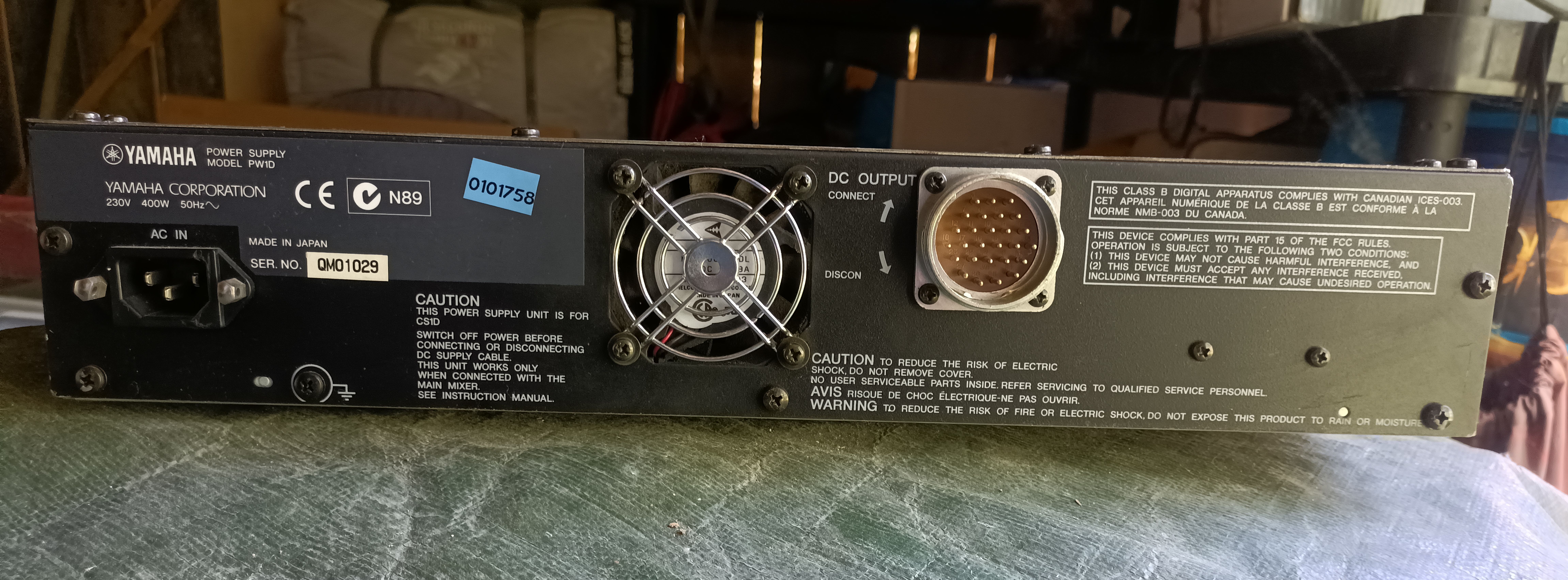 PW1D alimentation PM1D