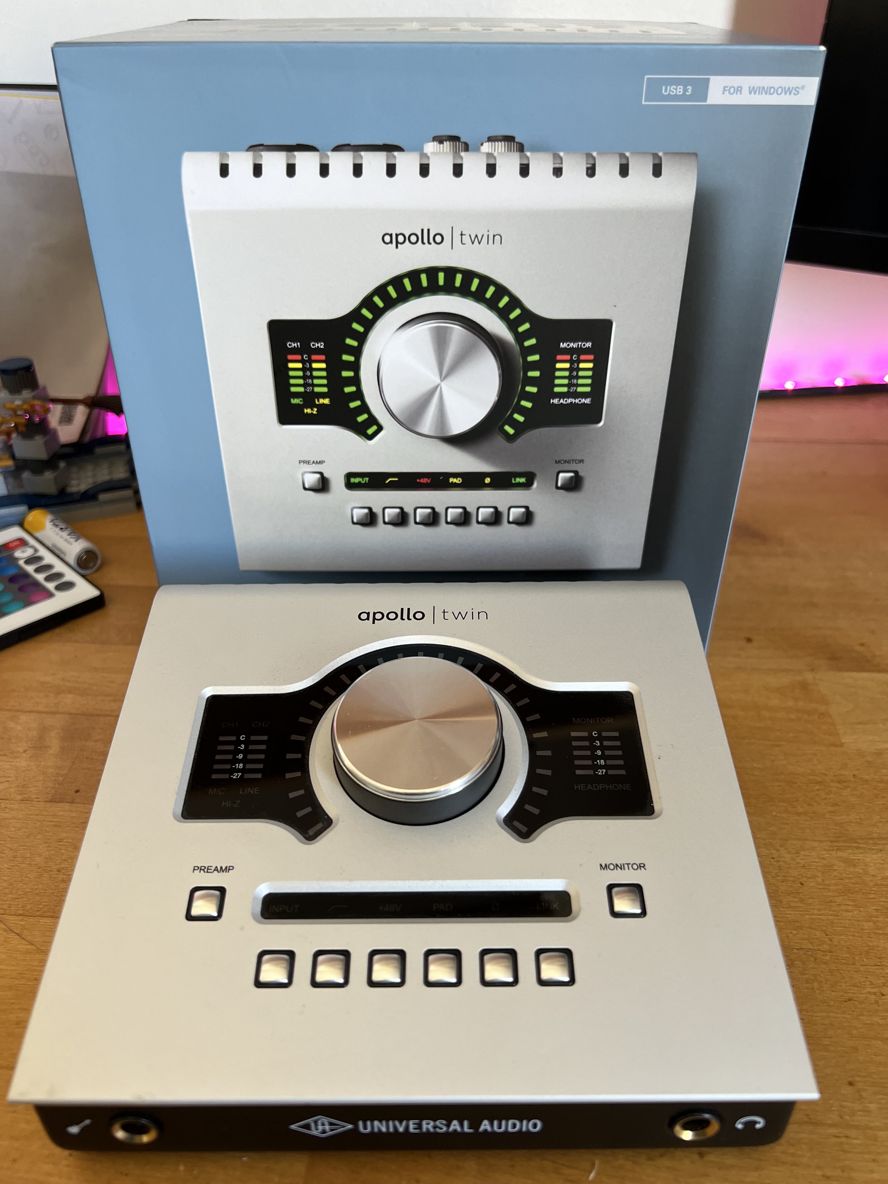 Universal Audio Apollo Twin USB Duo Heritage pour windows !!!