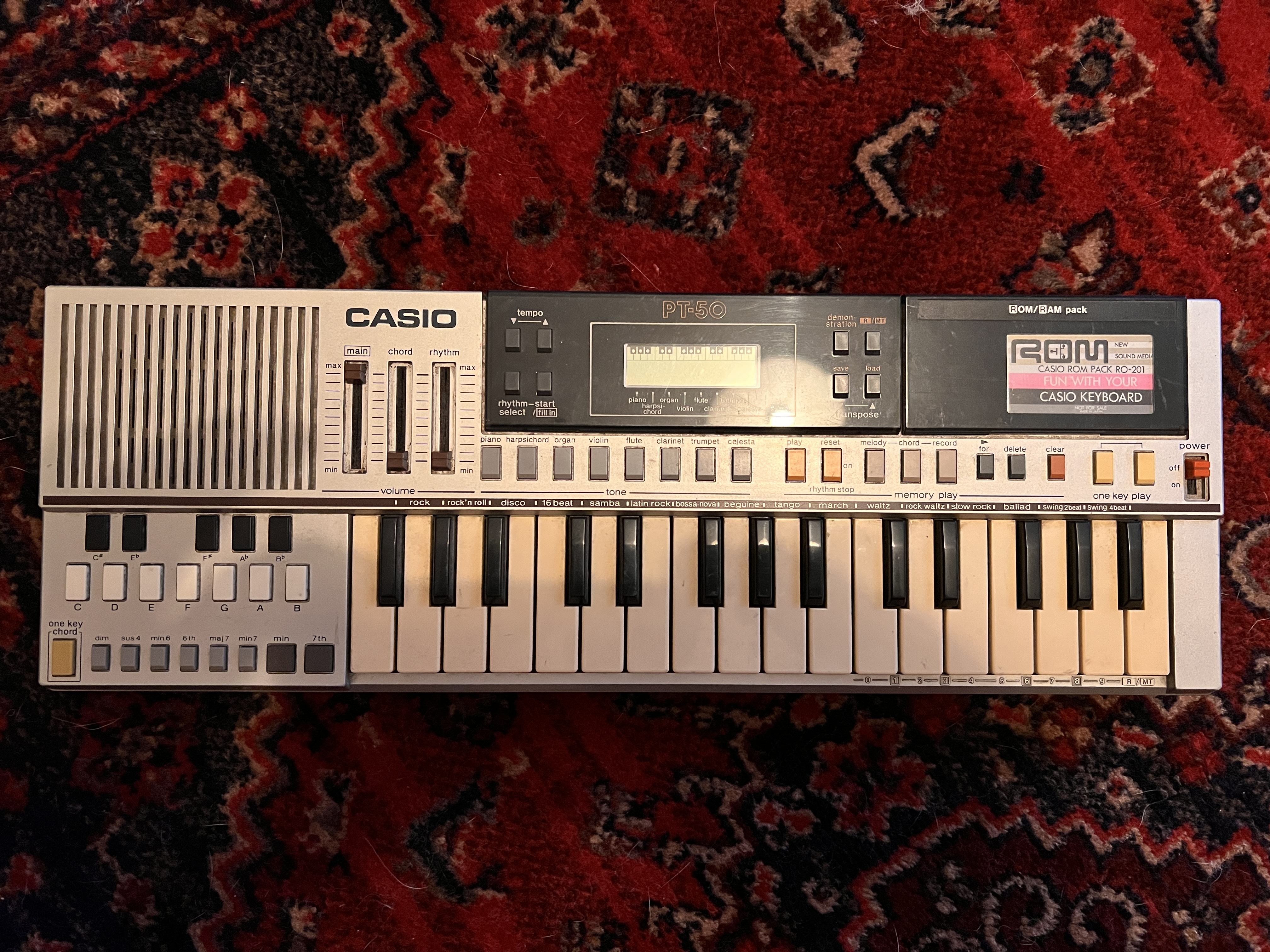 Casio PT-50 vintage