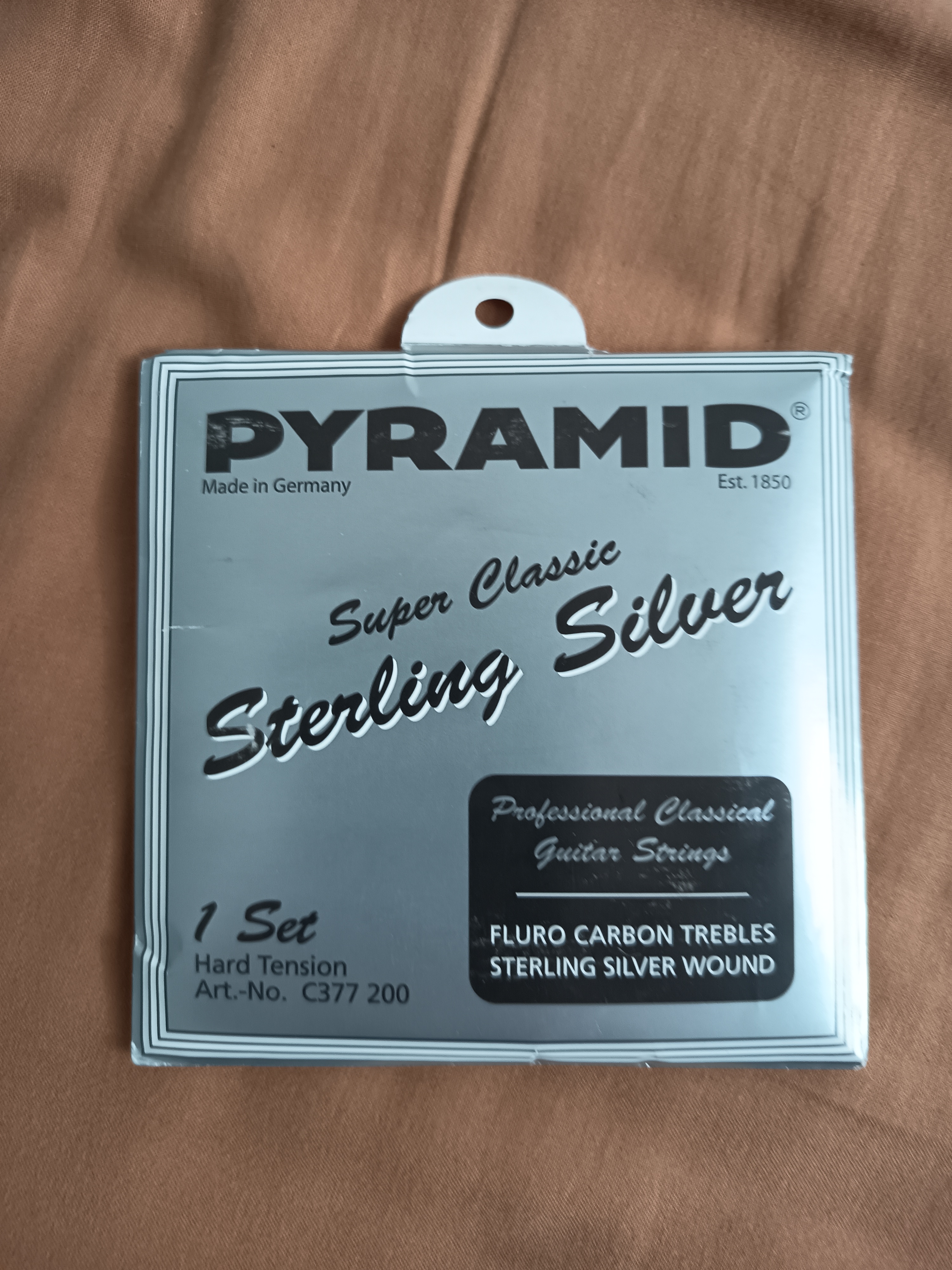 Cordes Pyramid Super Classic Sterling Sylver HT Carbon