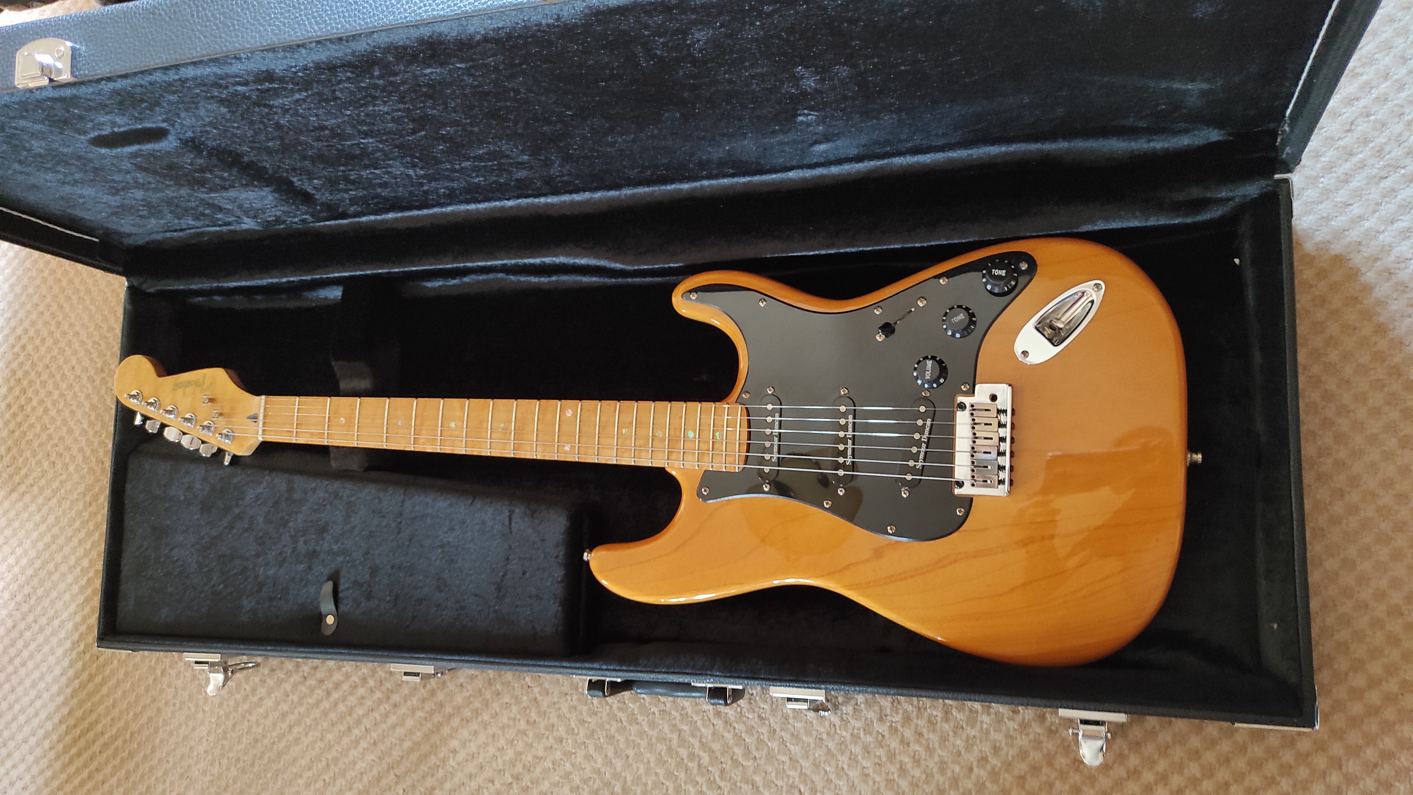 fender STRATOCASTER lite ash fender rare  super état