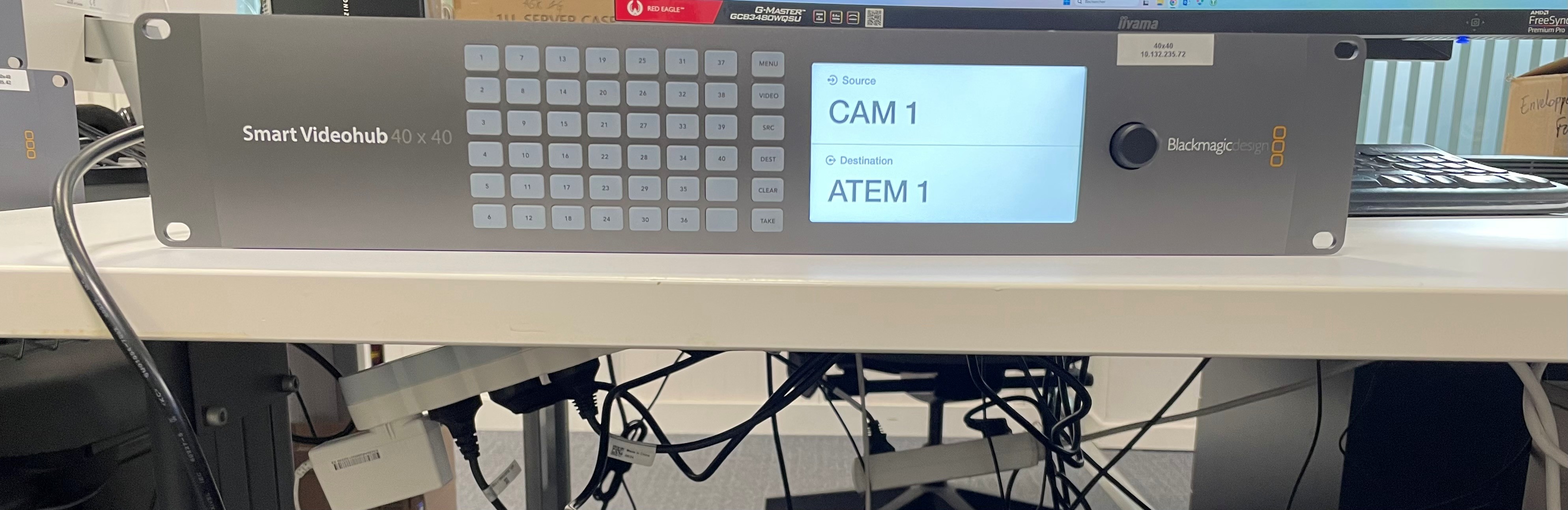 Blackmagic design Smart Videohub 40x40