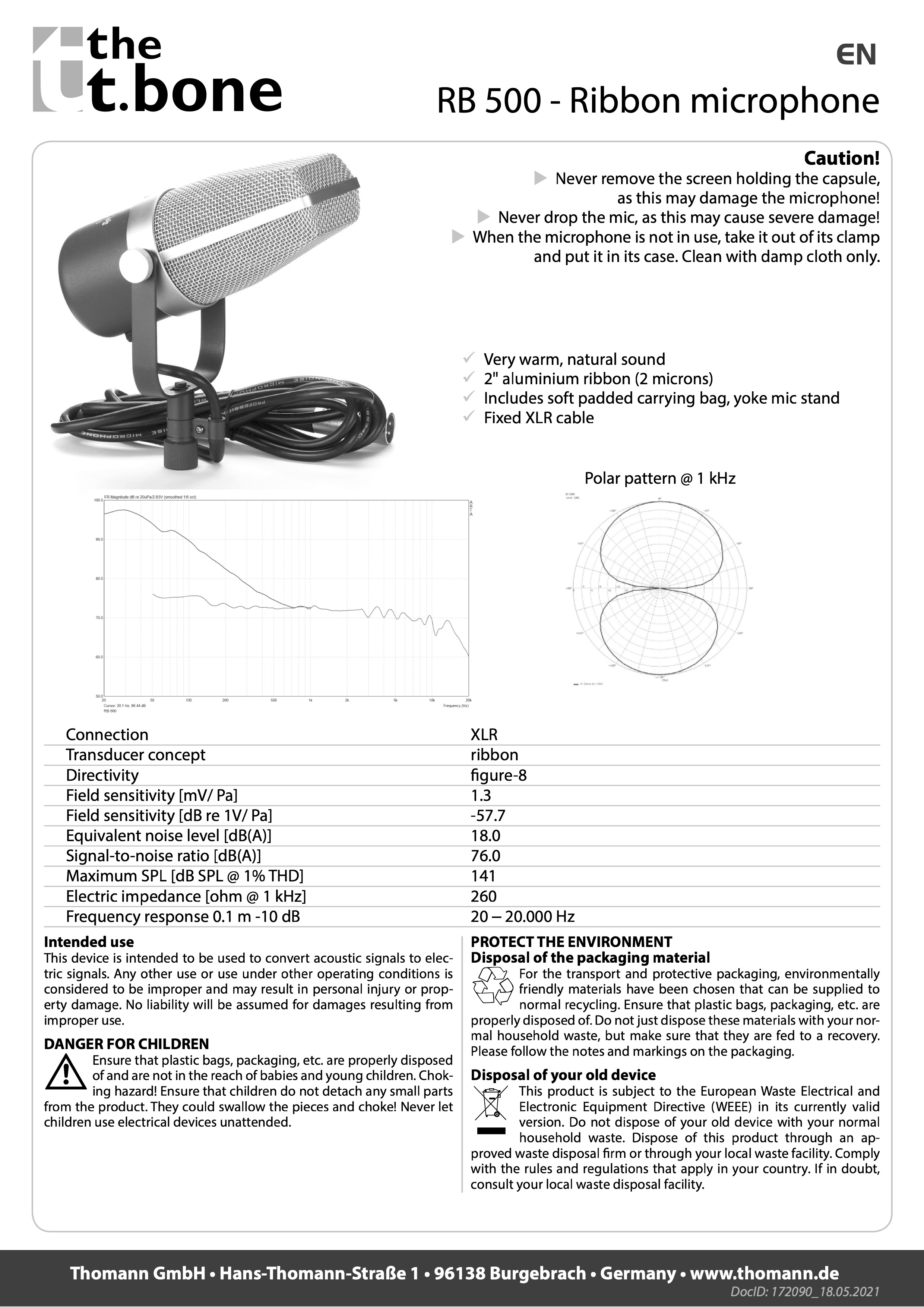 t.bone RB500 Manuel Ok