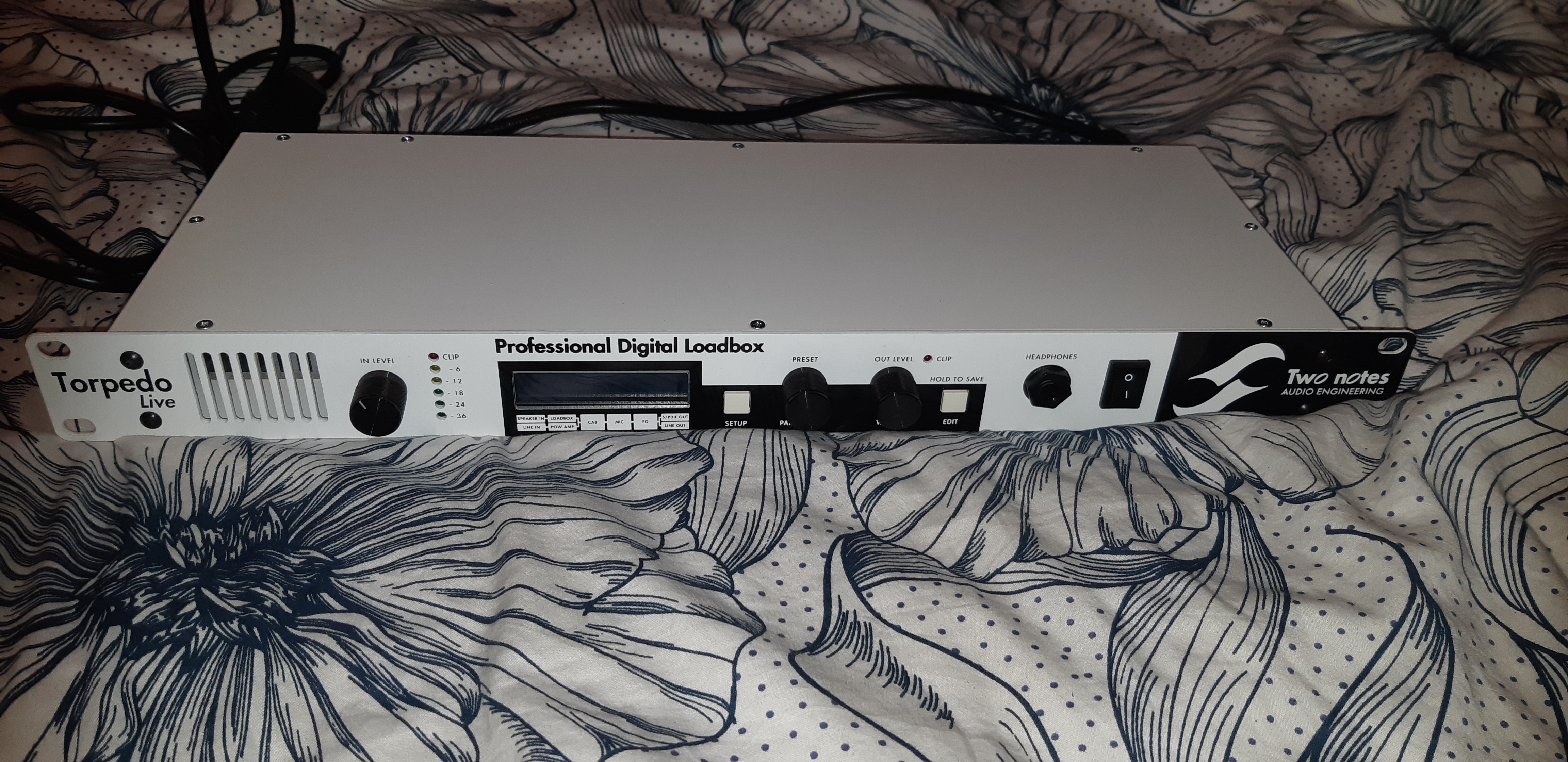 Torpedo Live Two Notes – Loadbox / Simulateur d’enceinte pro