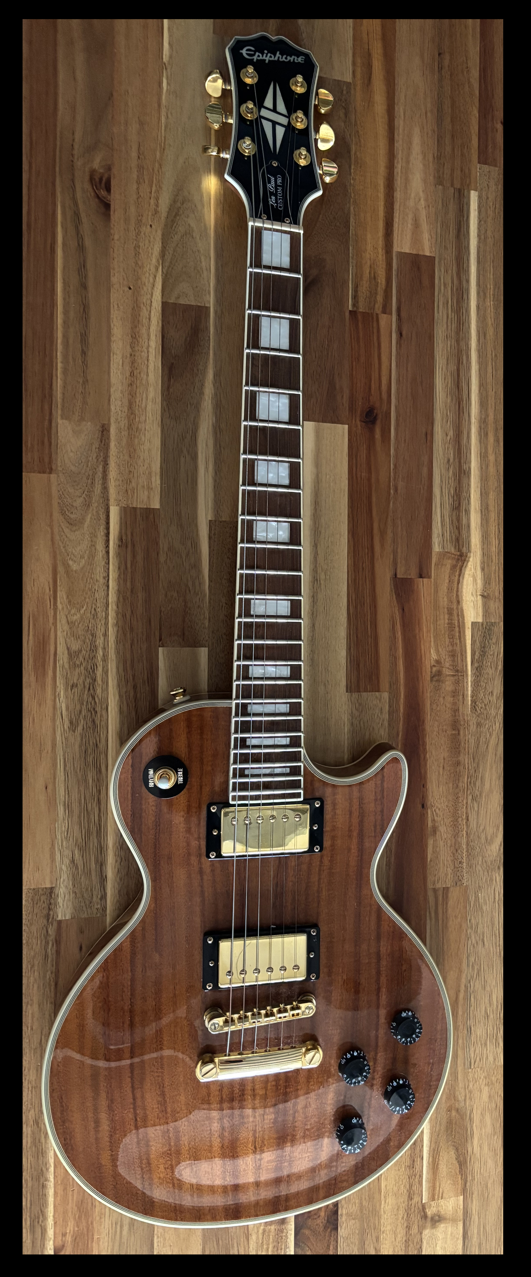 Epiphone Les Paul Custom Pro Koa série limitée