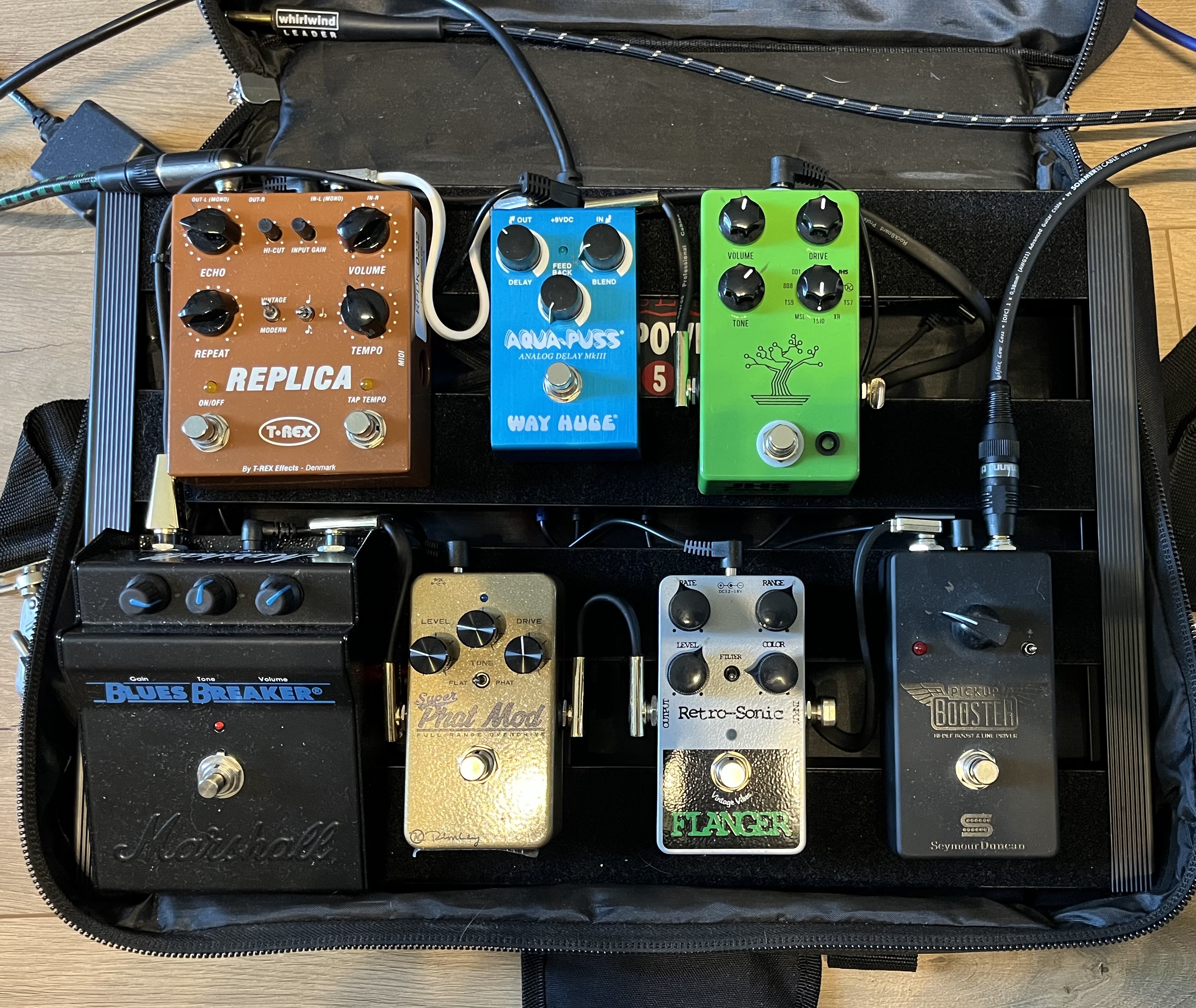 Pedalboard « John Mayer Trio » Replica