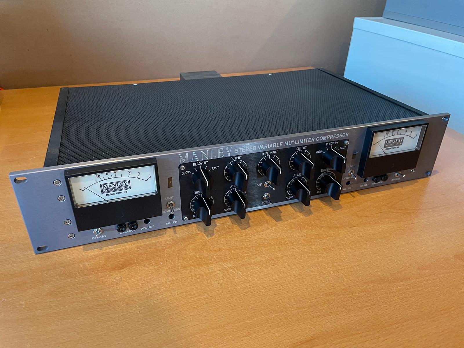 Manley Variable Mu Tube Compresseur