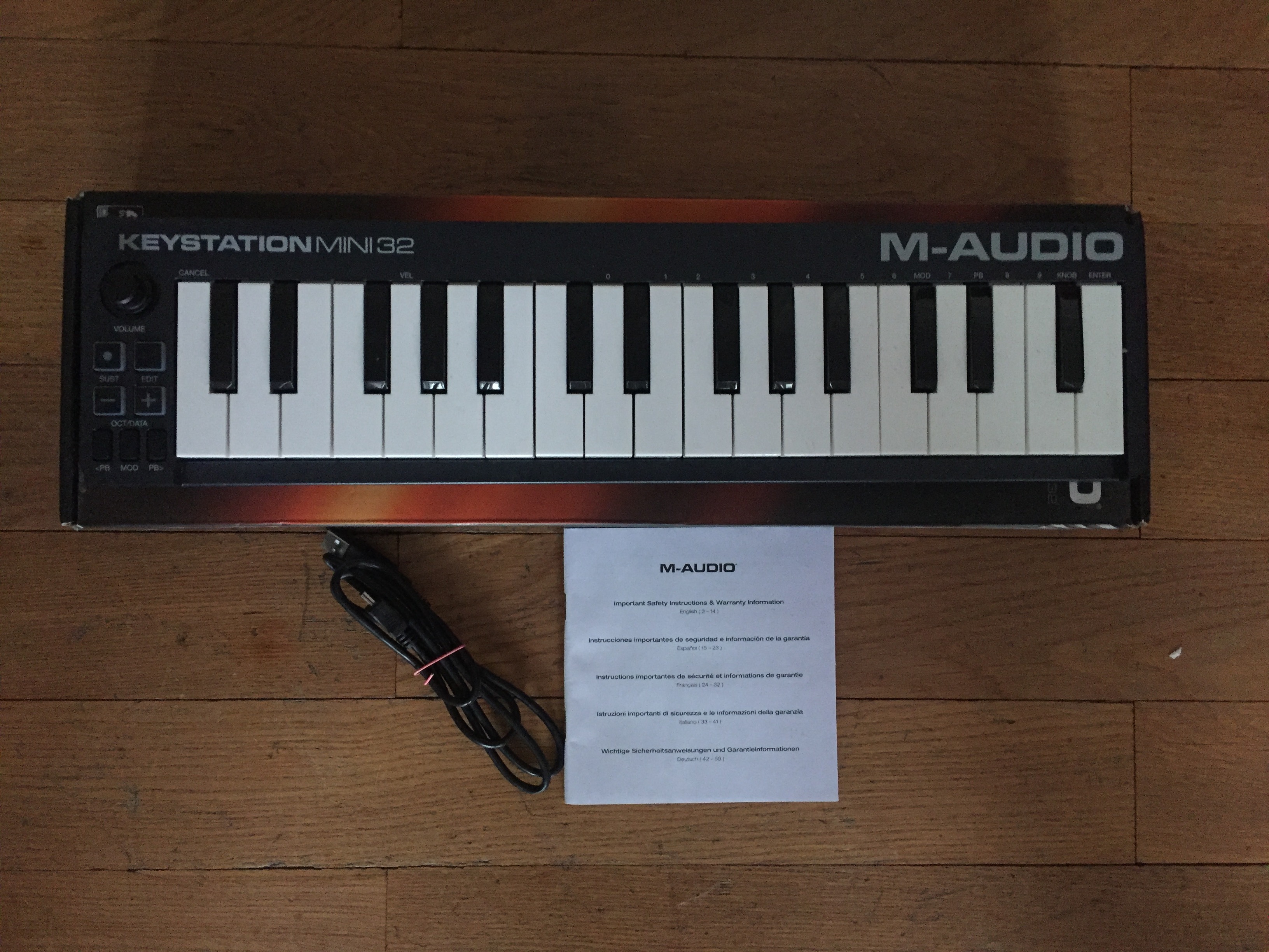 Vends Clavier Midi Keystation Mini 32 MK2