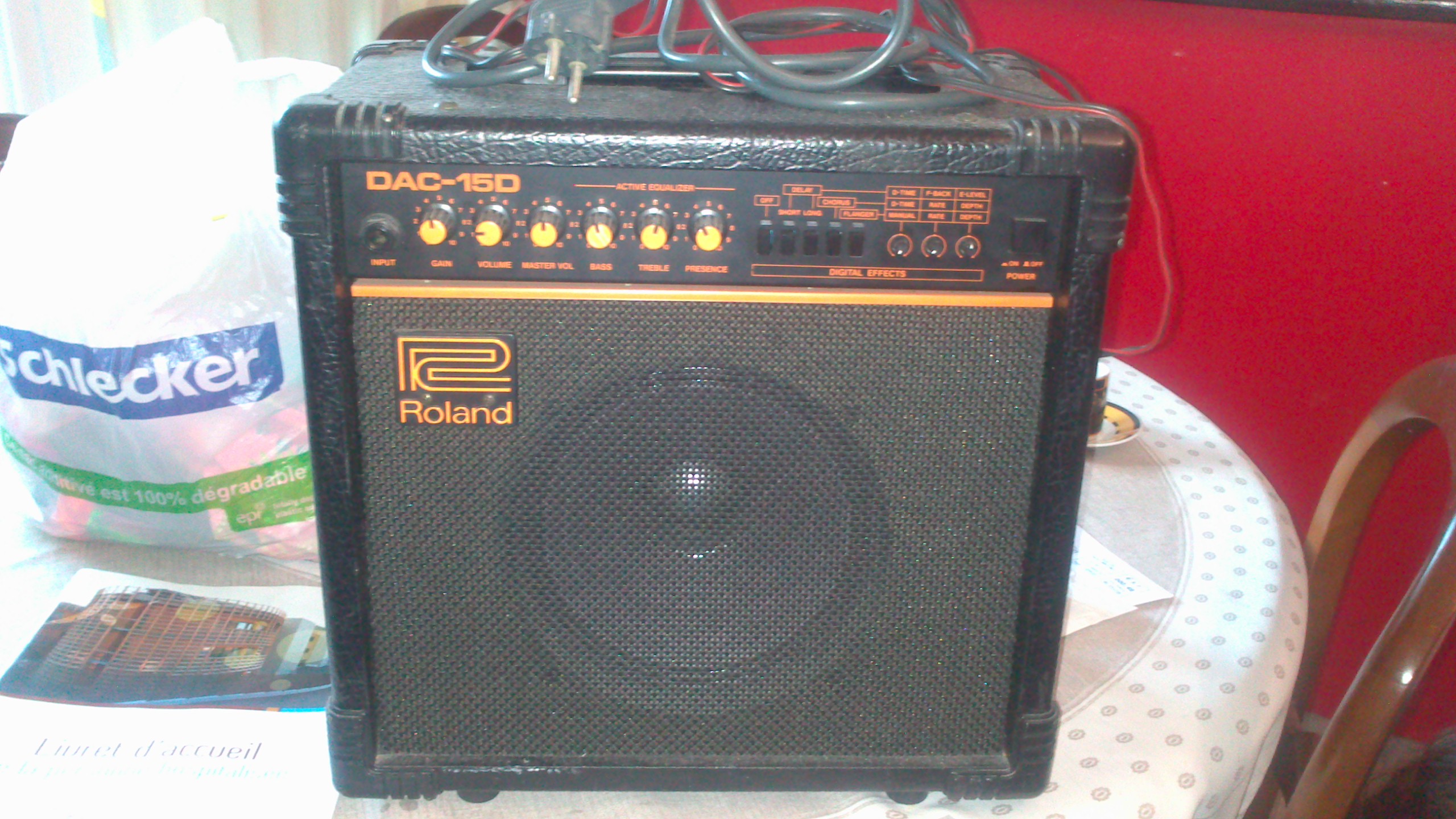 Roland DAC-15B Bass Amplifier ローランド ベースアンプ -GrunSound-f109-