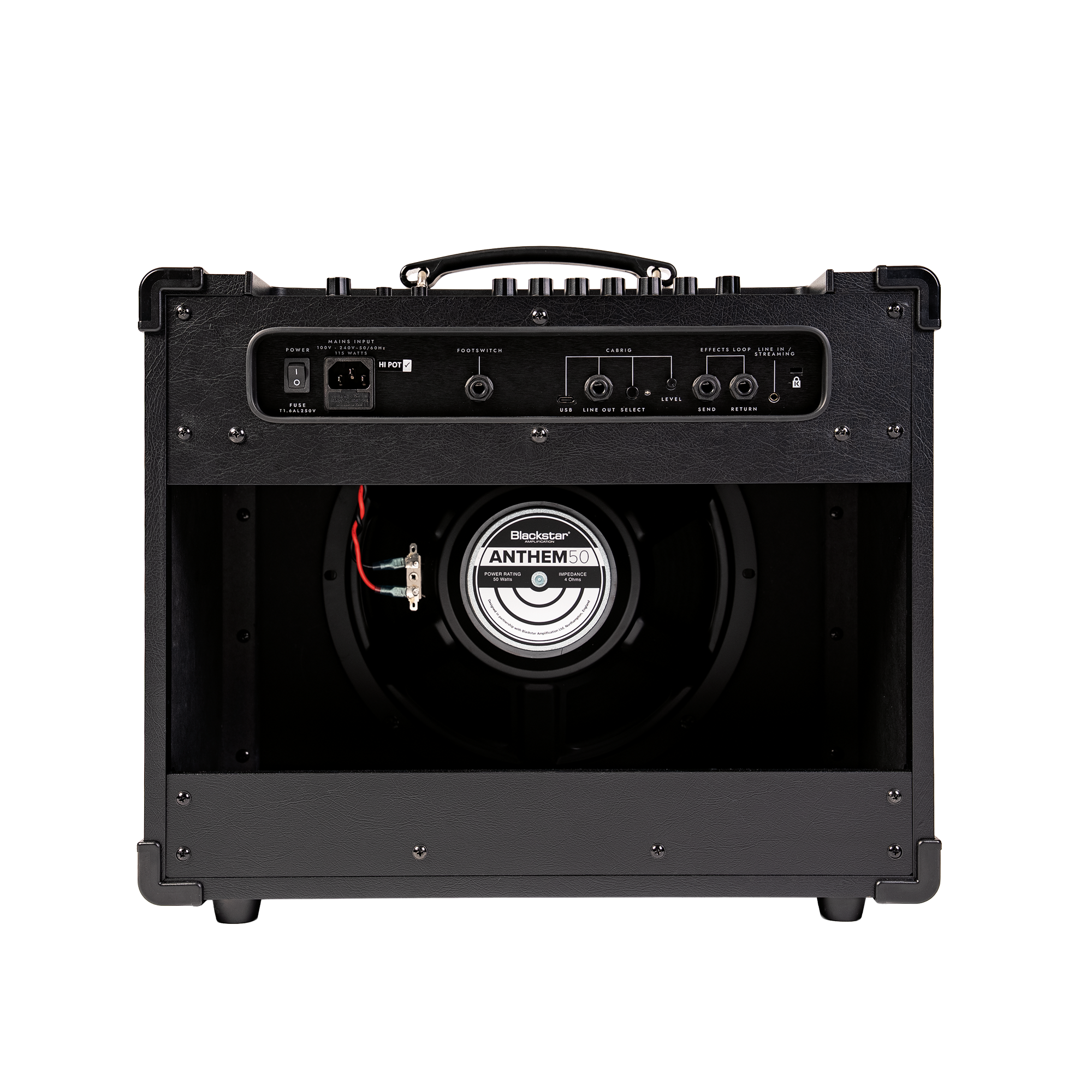 Blackstar Amplification ID:X 50 : IDX50 Back