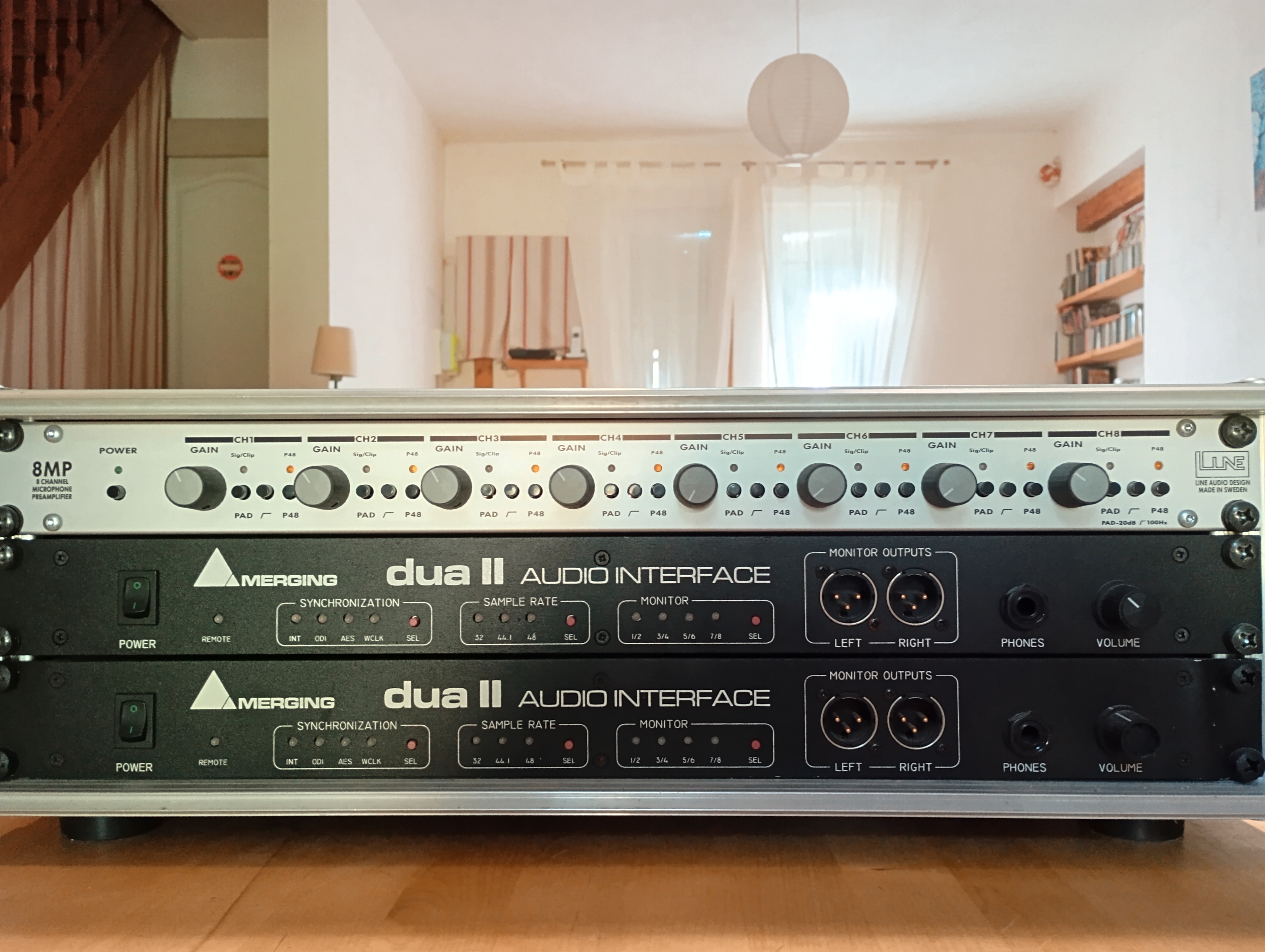 Vends pré-amplificateur Line audio 8MP