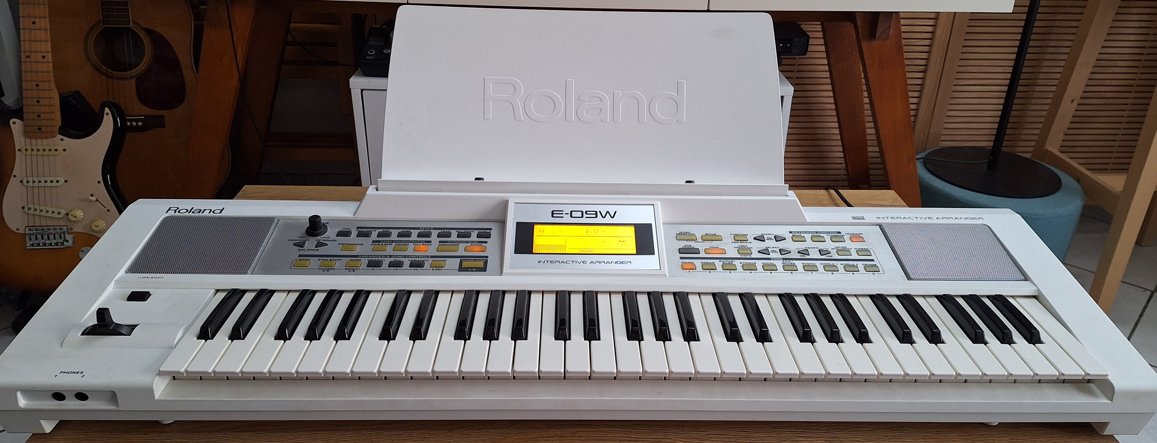 Vends clavier arrangeur Roland E-09W