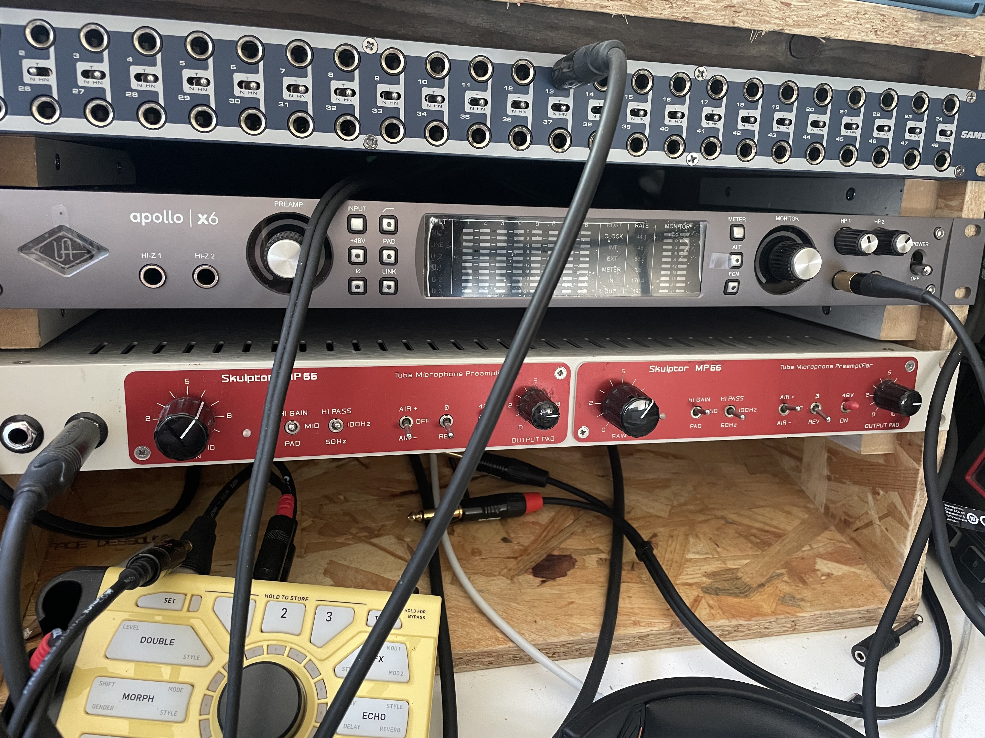 Vends preampli lampes MP66 stéréo 