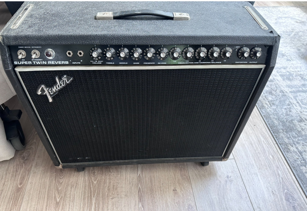 AV ampli Fender Super Twin reverb 1983 ~ 150W