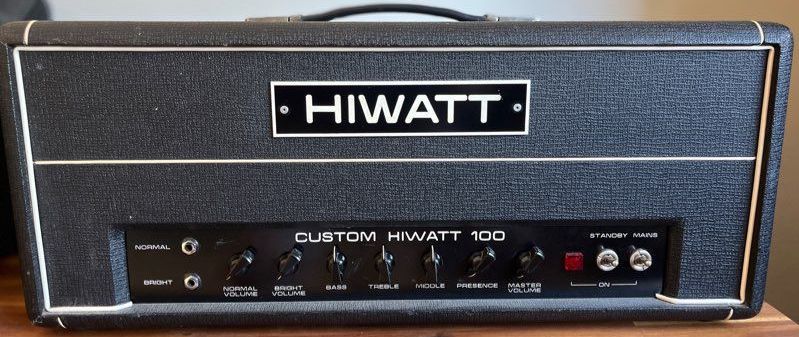 Vends Hiwatt Custom 100 DR-103 - 1975