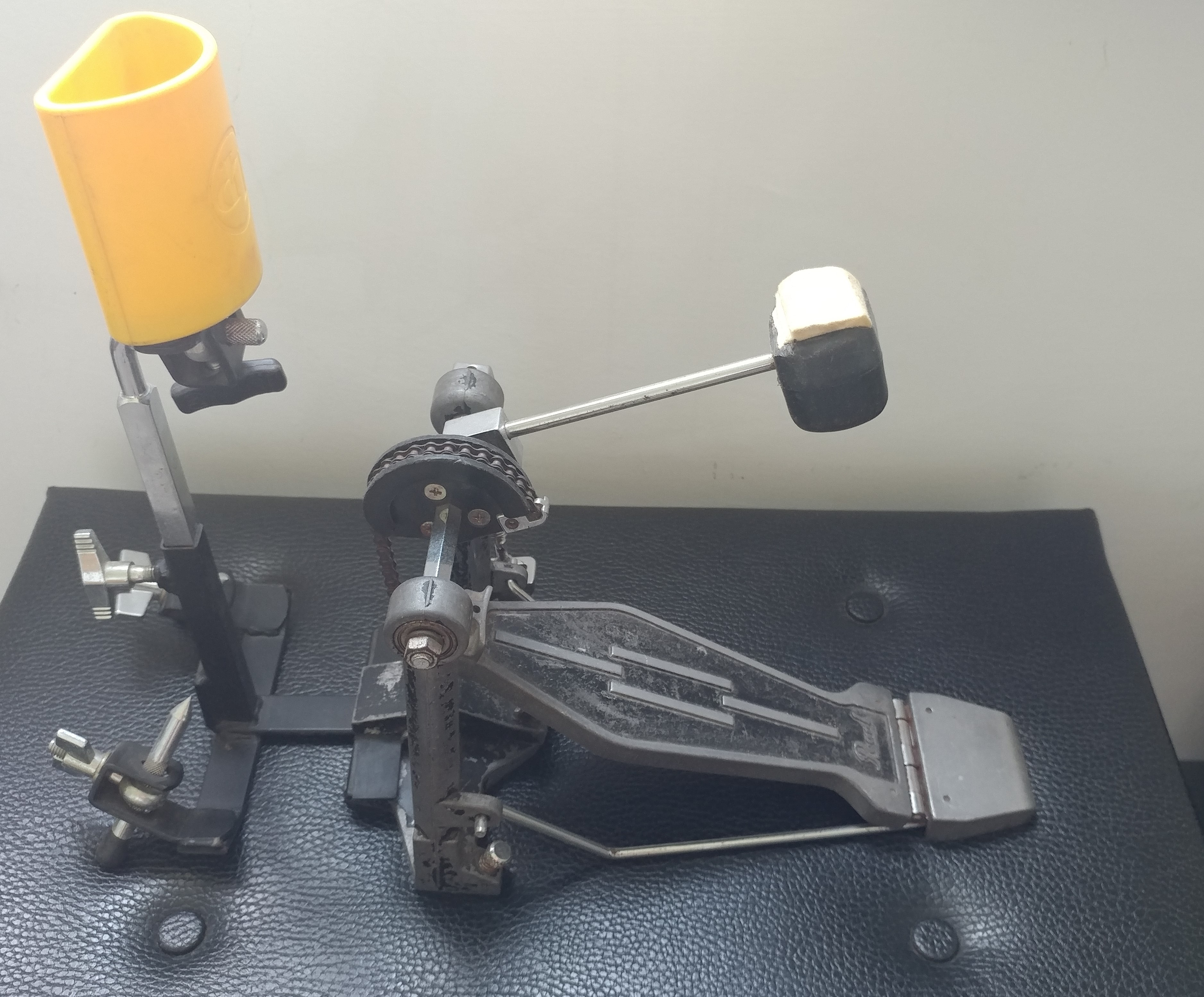 Set "Clave au pied" Pedale Pearl/Gibraltar Cowbell Mount