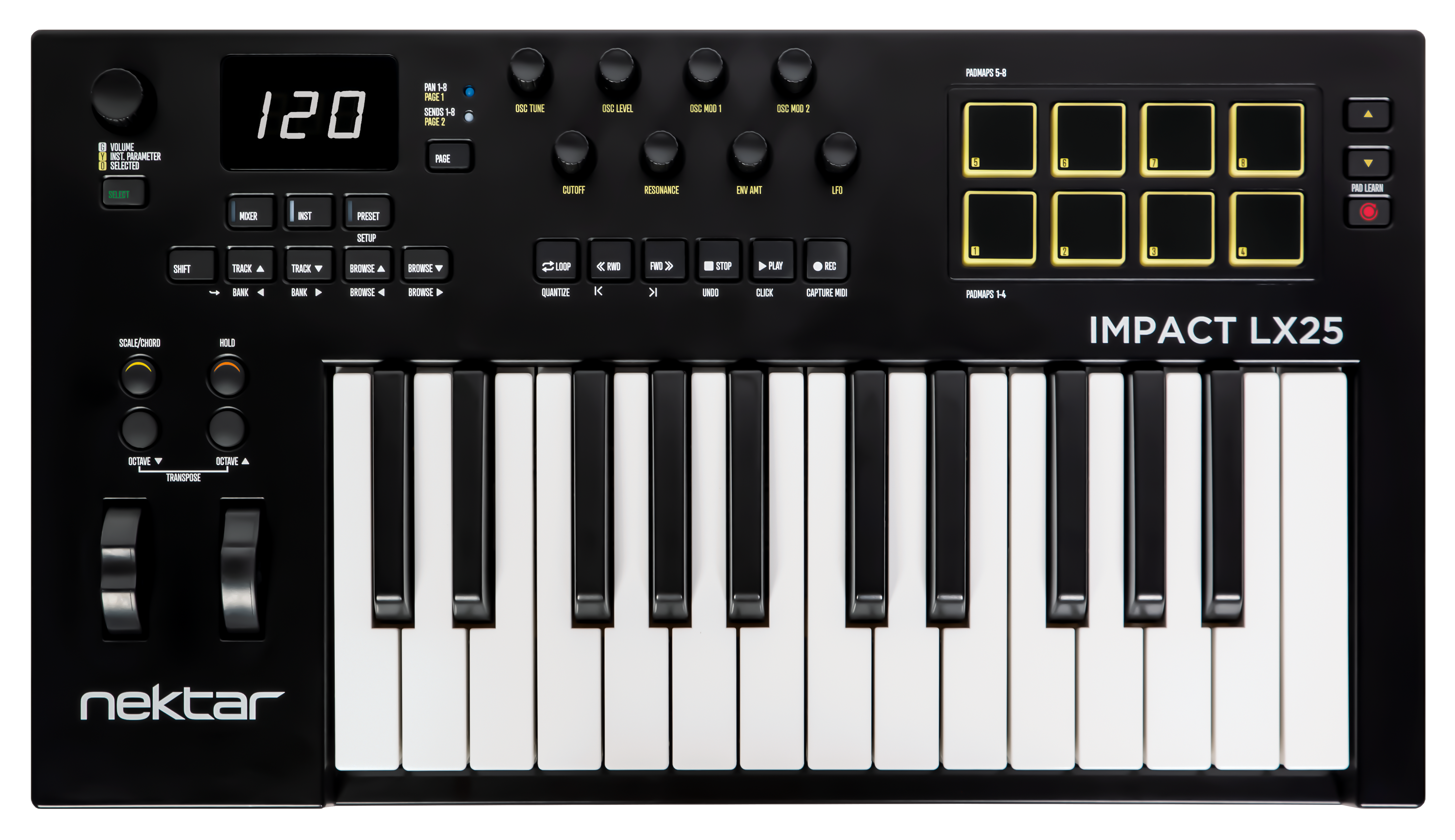 Impact LX25mk3 top