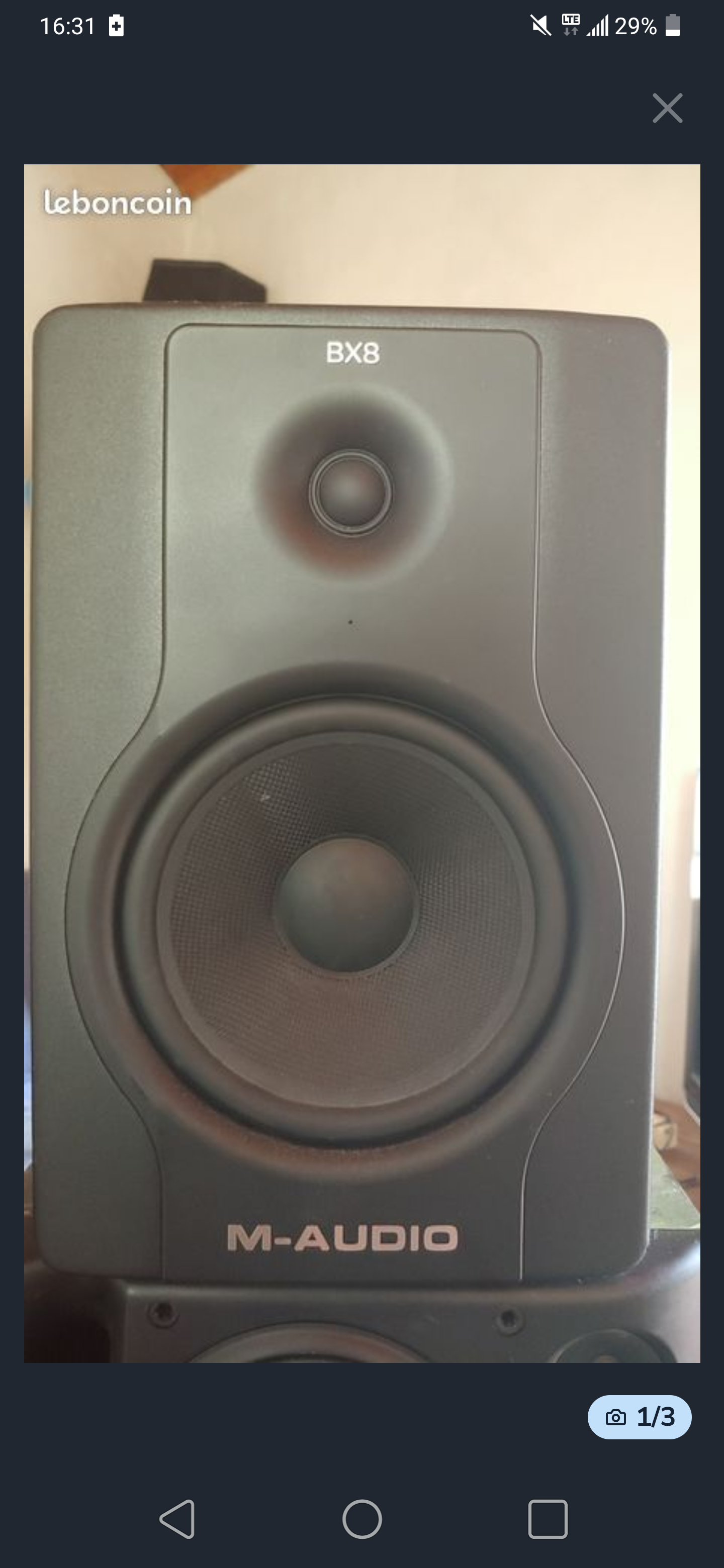 M-Audio Bx8 D2 Enceintes Monitoring Home Studio