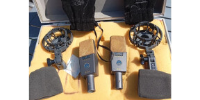 2 micros AKG C414 XLII