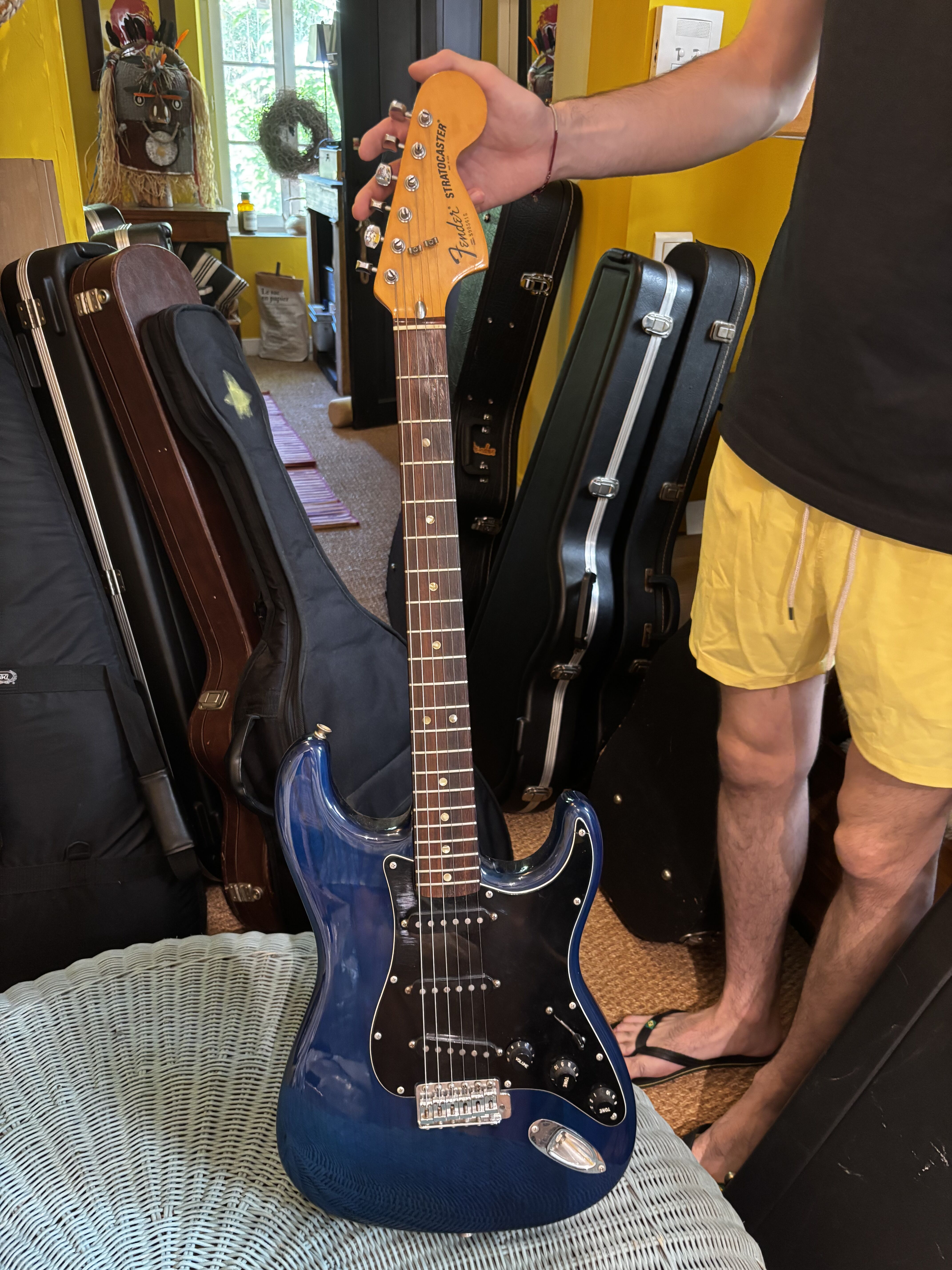 Fender Stratocaster 1978 dark night 