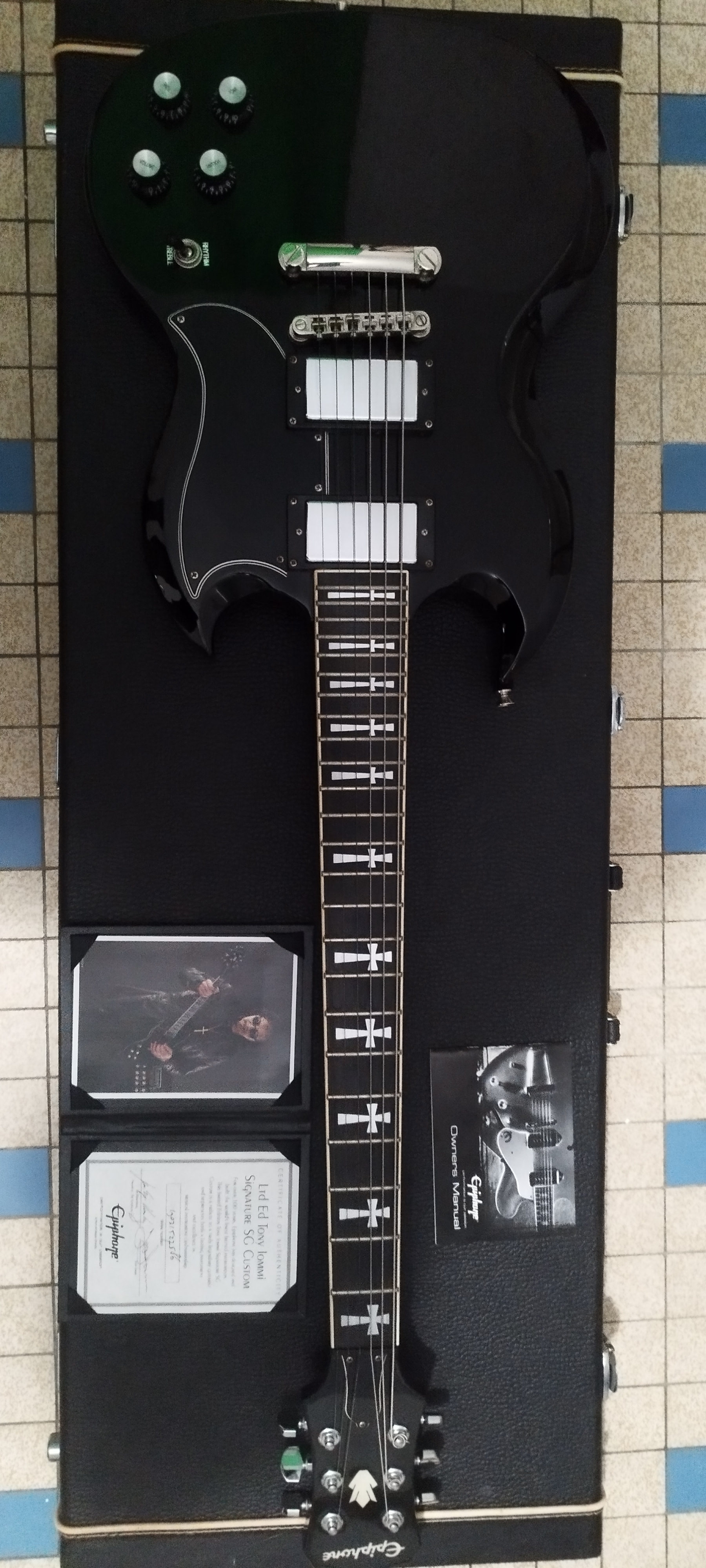 Vends Epiphone Sg Tony Iommi Signature