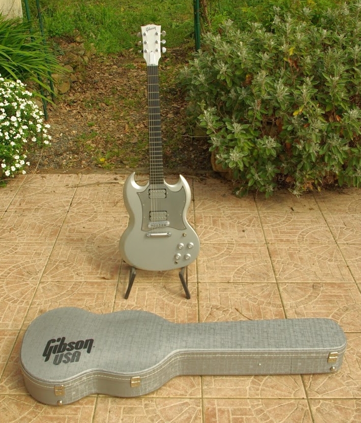 Vends Gibson SG Silver 2003