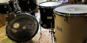 Batterie Mapex Saturn (2 toms+2 floor + 1 Kick)
