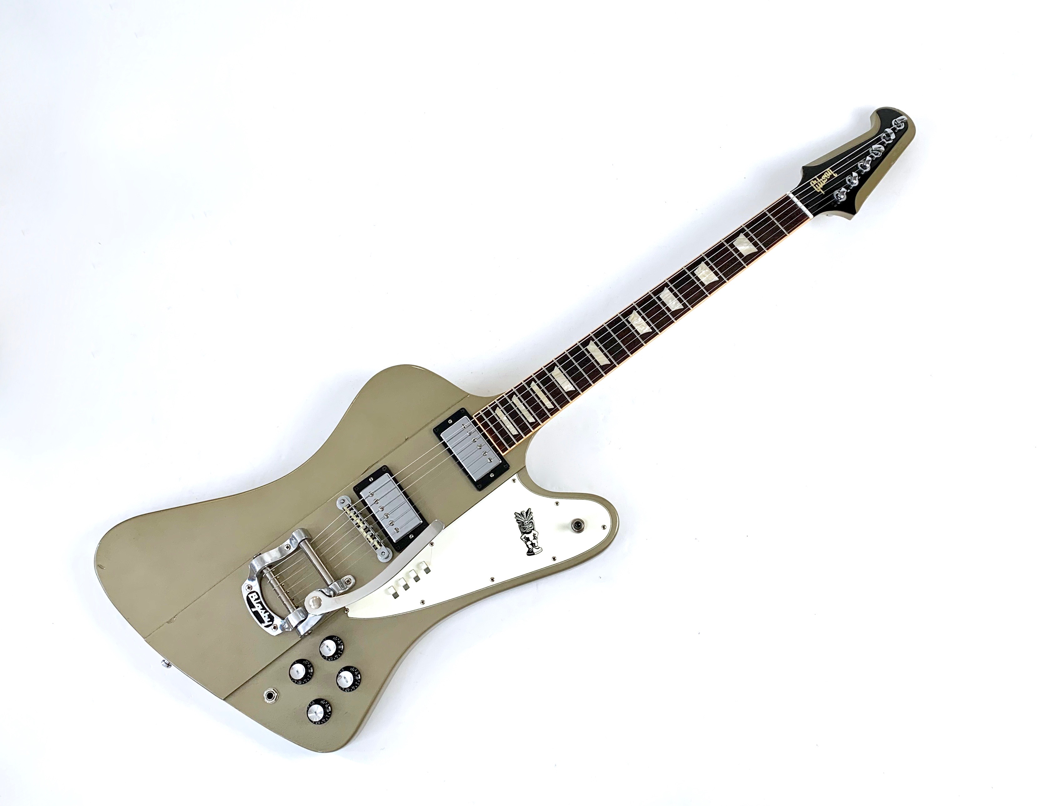 Gibson Firebird Elliot Easton "Tikibird" 2013 Gold Mist Poly