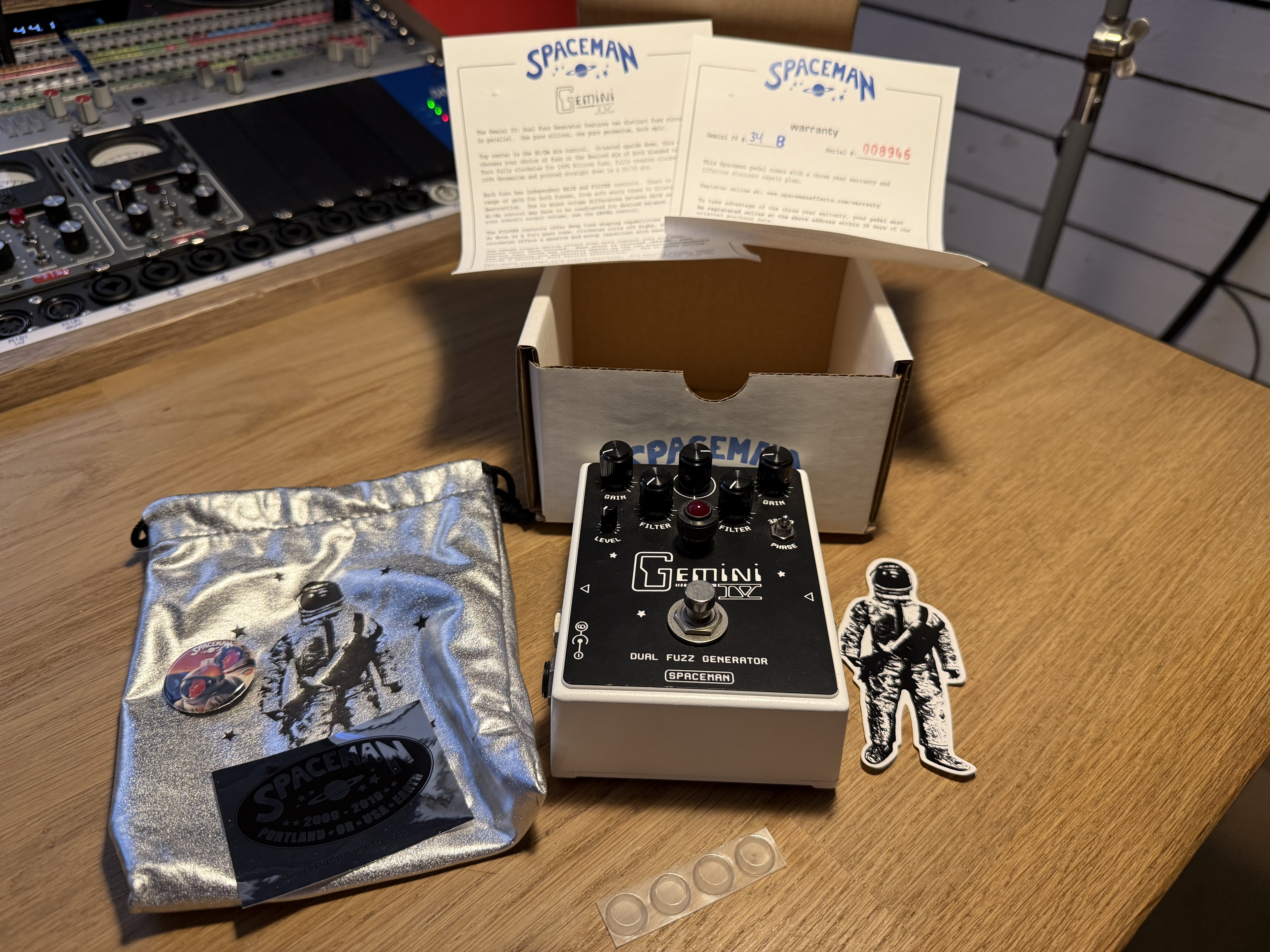 VENDS ma collection de pédales "boutique" SPACEMAN