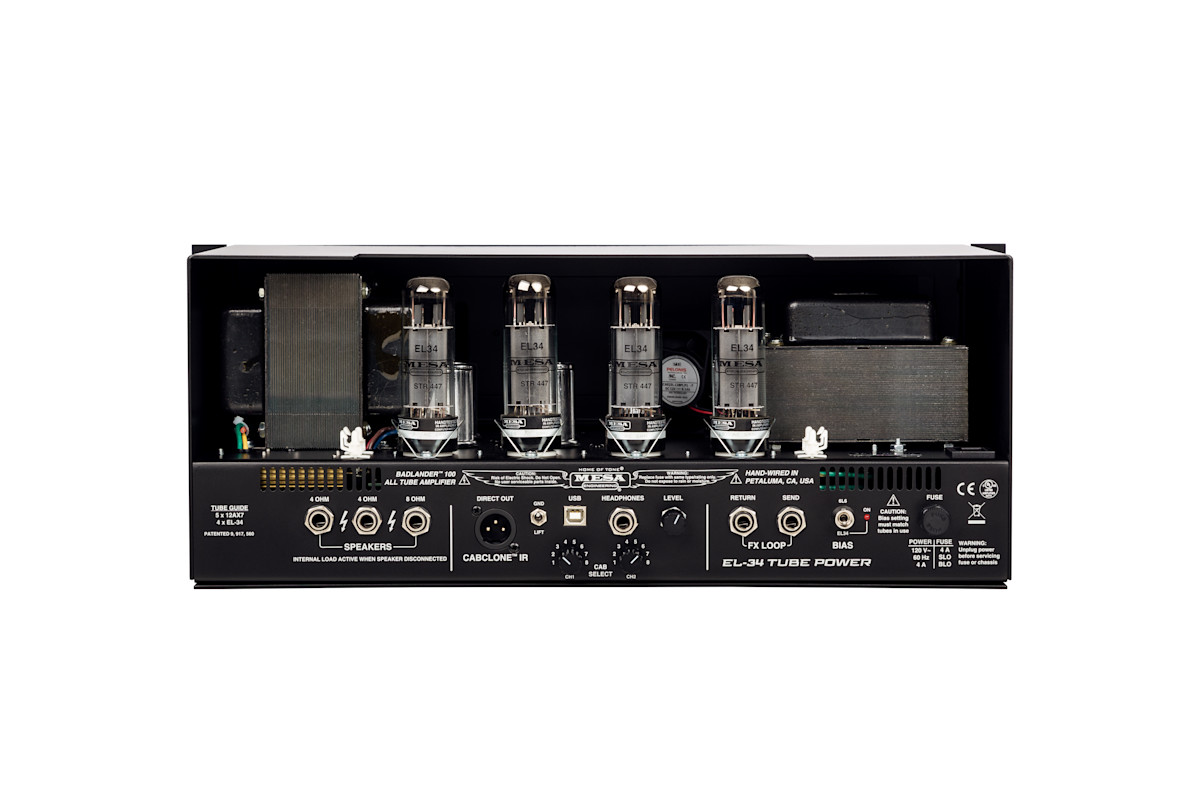 Mesa Boogie Badlander 100 Rackmount Head : Badlander 100 Rackmount HeadREAR