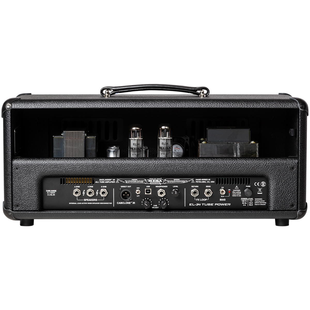 Mesa Boogie Badlander 50 Head : Badlander 50 HeadREAR