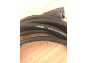 6.3. Câble XLR femelle 3b - XLR mâle 3b 6m Plugger Elite