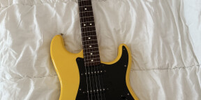 Fender FSR Fat Strat HSS Graffiti Yellow 2005 - 100 exemplaire dans le monde