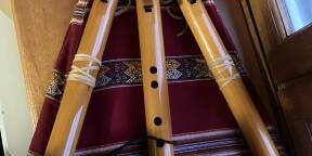 Flûte triple amérindienne