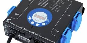 Vends 2x Stairville DDS-405 DMX Dimmer & Switcher