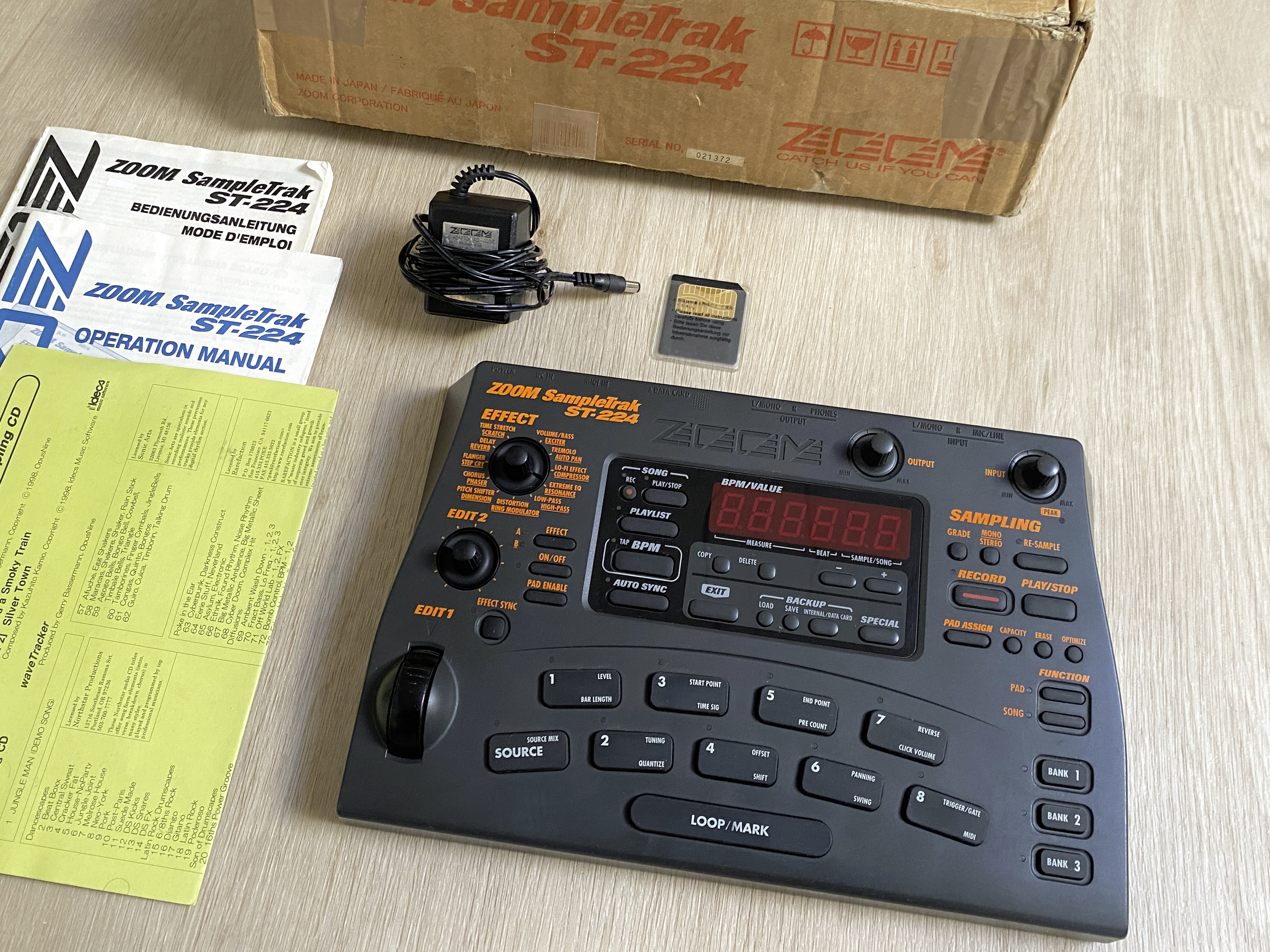 Vends Zoom Sample Trak