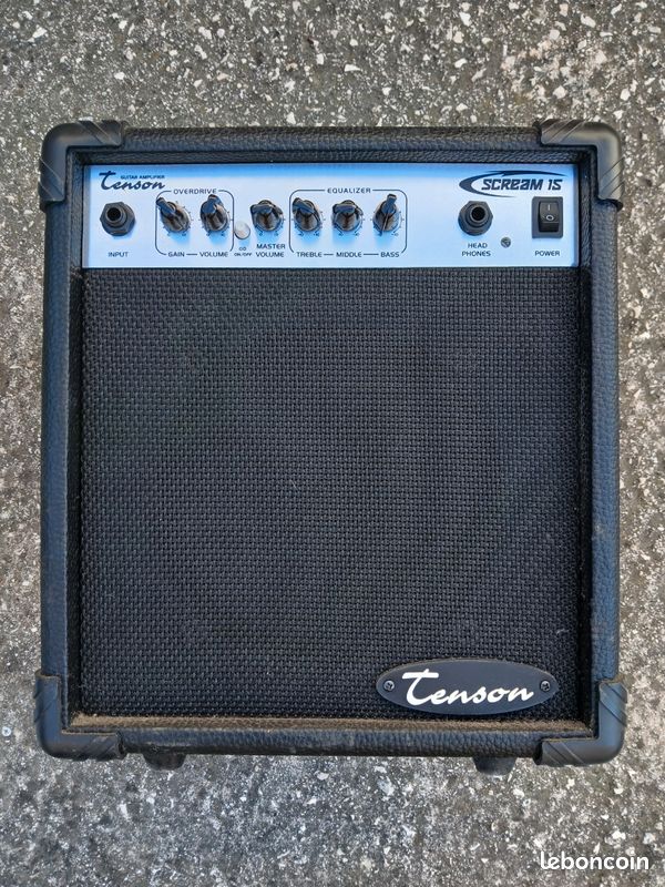 vends ampli guitare Tenson Scream 15 W