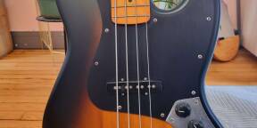 Basse Squier Jazz Bass 40TH anniversary Satin W2C Sunburst