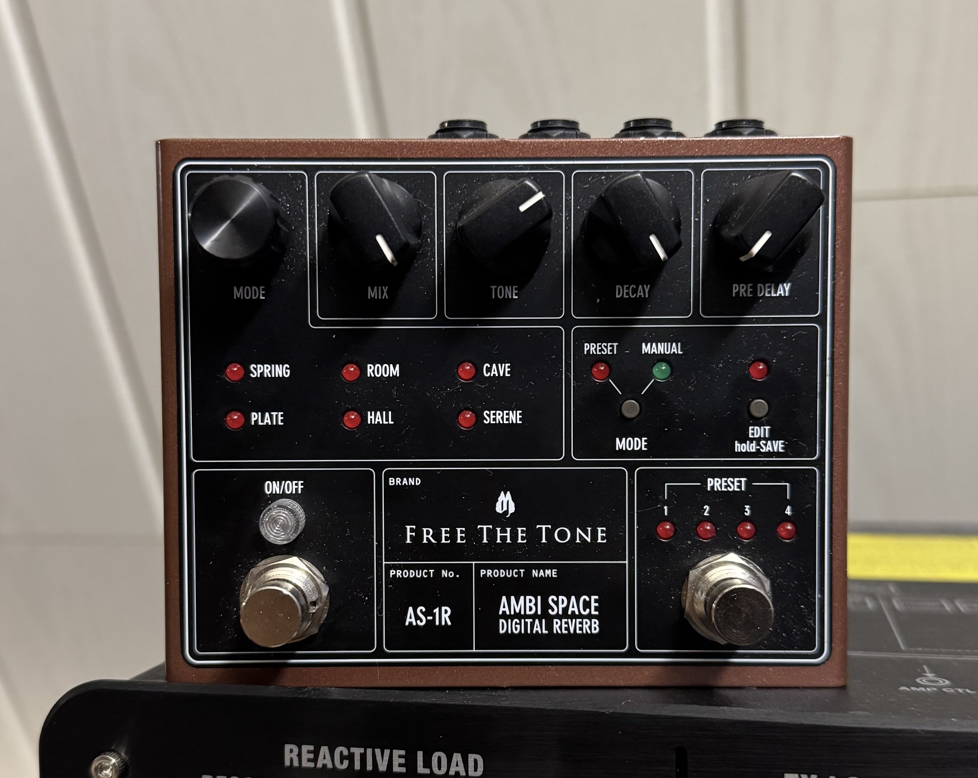 Free The Tone Ambi Space - Digital Reverb - AS-1R