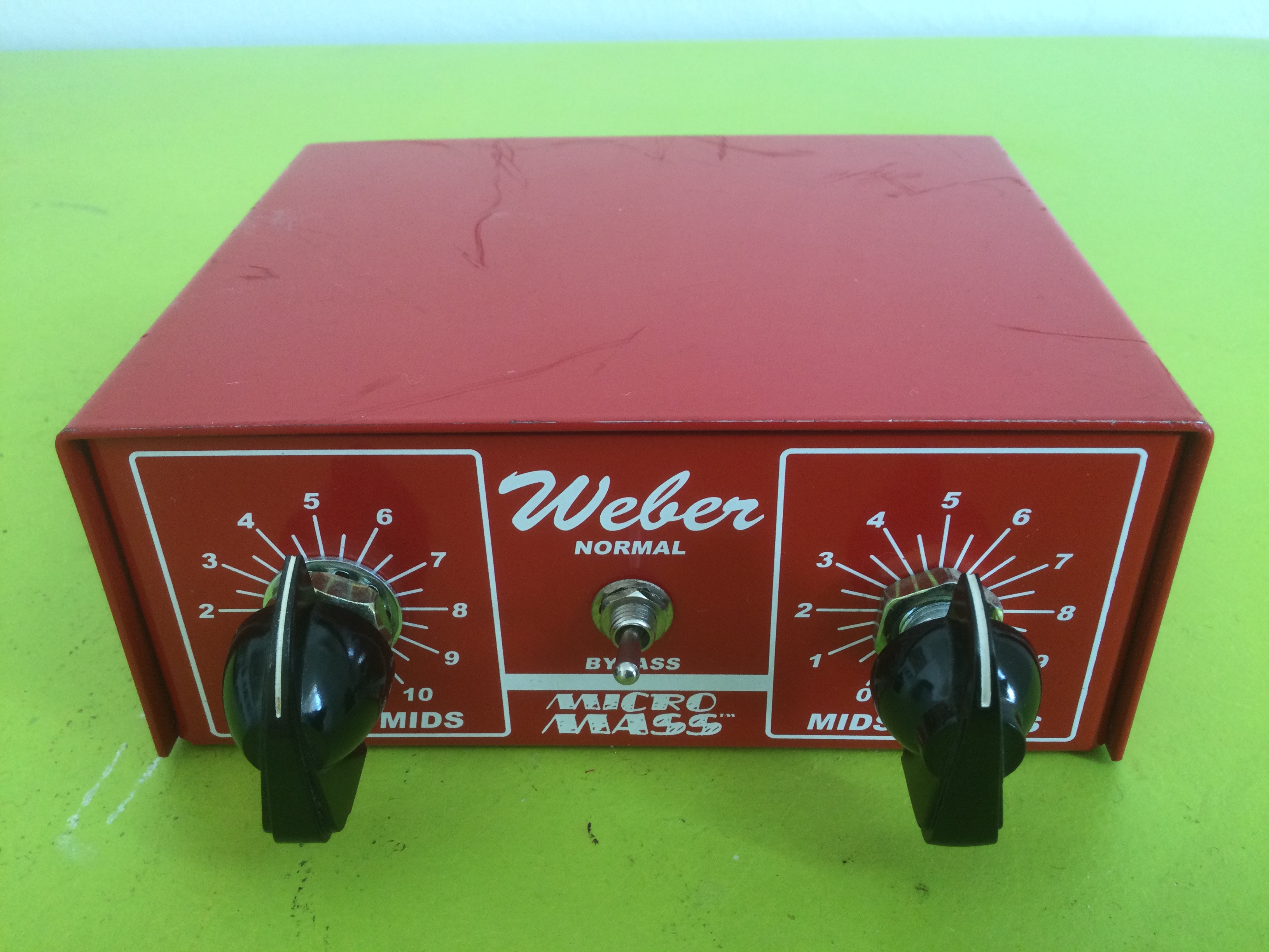 Vends attenuateur Weber MicroMass 15w